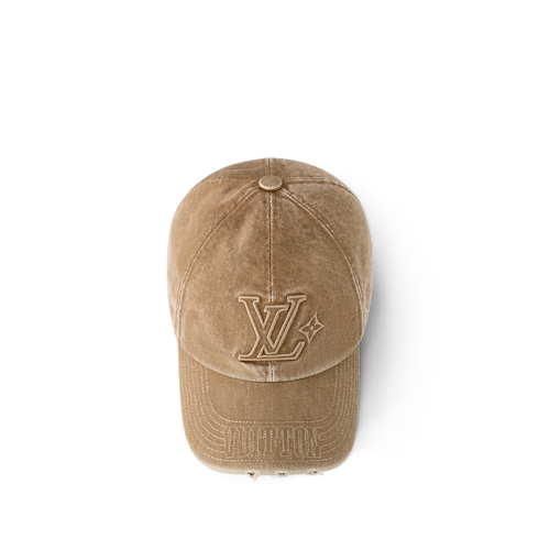 Gorra LV Denim Washed S00 Hombre Accesorios Sombreros, Gorros y Guantes | LOUIS VUITTON (Zoom de producto)