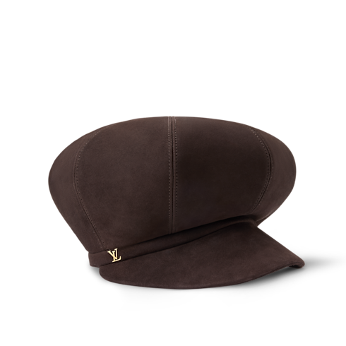 Gorra Newsboy LV Velvet S00 Mujer Accesorios Sombreros y Gorras | LOUIS VUITTON (Zoom de producto)