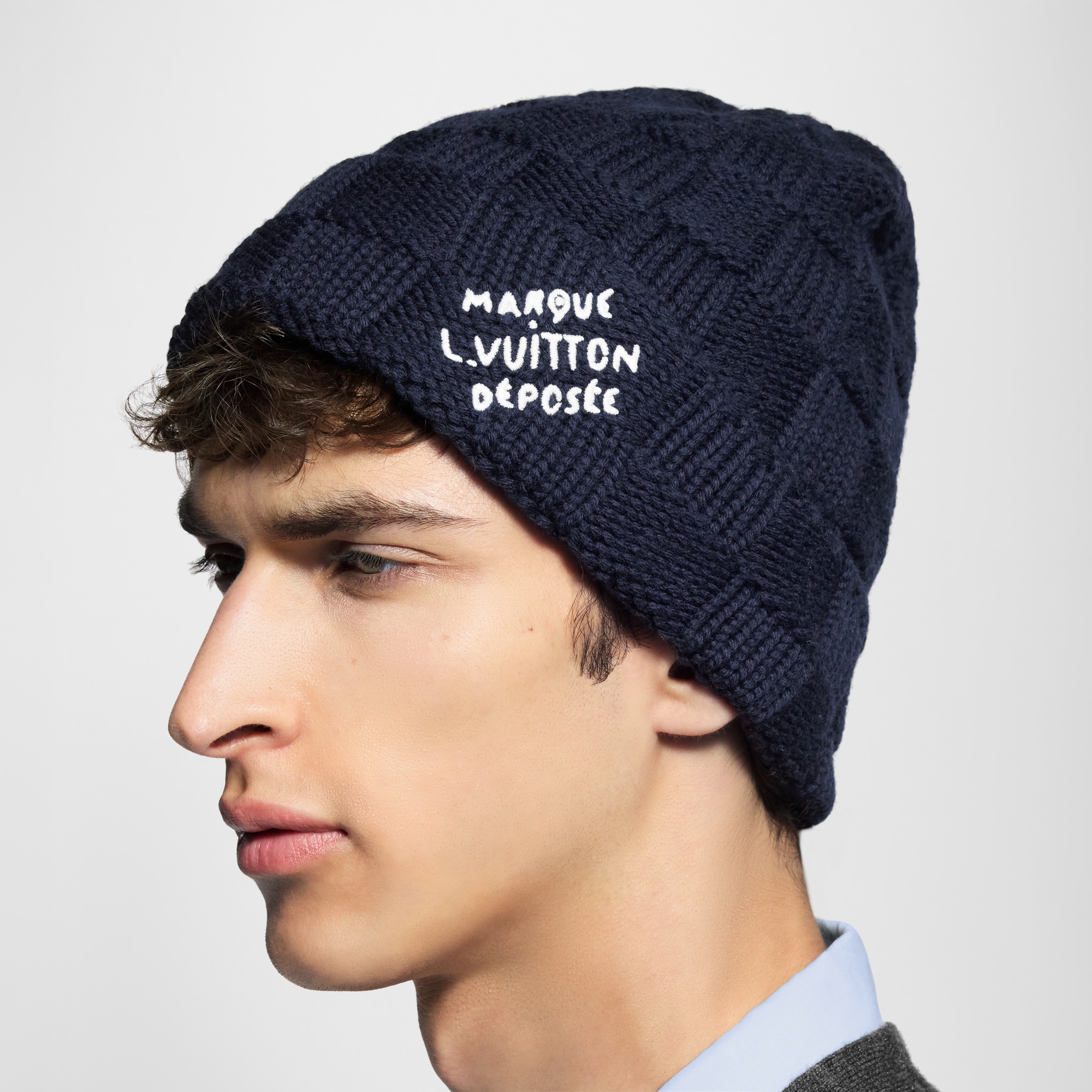 Gorro Damier Snug S00 Hombre Accesorios Sombreros, Gorros y Guantes | LOUIS VUITTON (Zoom de producto)