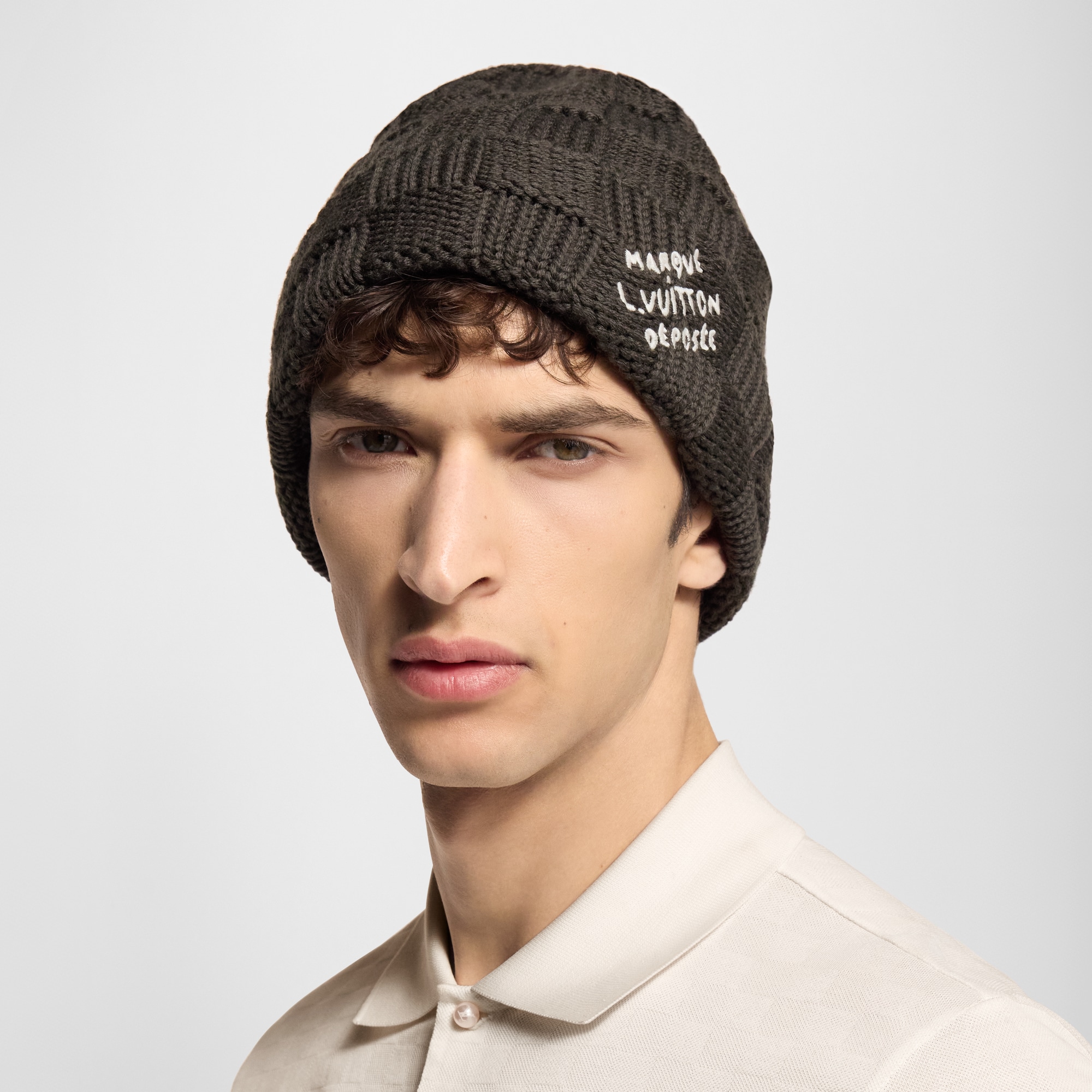 Gorro Damier Snug S00 Hombre Accesorios Sombreros, Gorros y Guantes | LOUIS VUITTON (Zoom de producto)