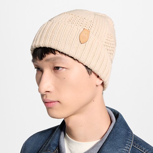 Gorro de punto LV Malletier S00 Hombre Accesorios Sombreros, Gorros y Guantes | LOUIS VUITTON (Zoom de producto)