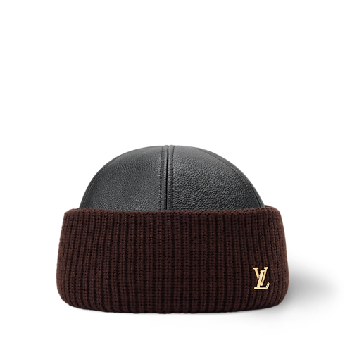 Gorro LV Artic de piel y punto S00 Mujer Accesorios Sombreros y Gorras | LOUIS VUITTON (Zoom de producto)