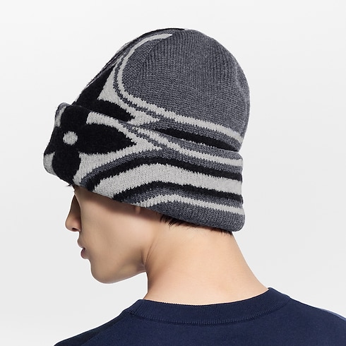 Gorro LV Crush Graphic Flower S00 Hombre Accesorios Sombreros, Gorros y Guantes | LOUIS VUITTON (Zoom de producto)