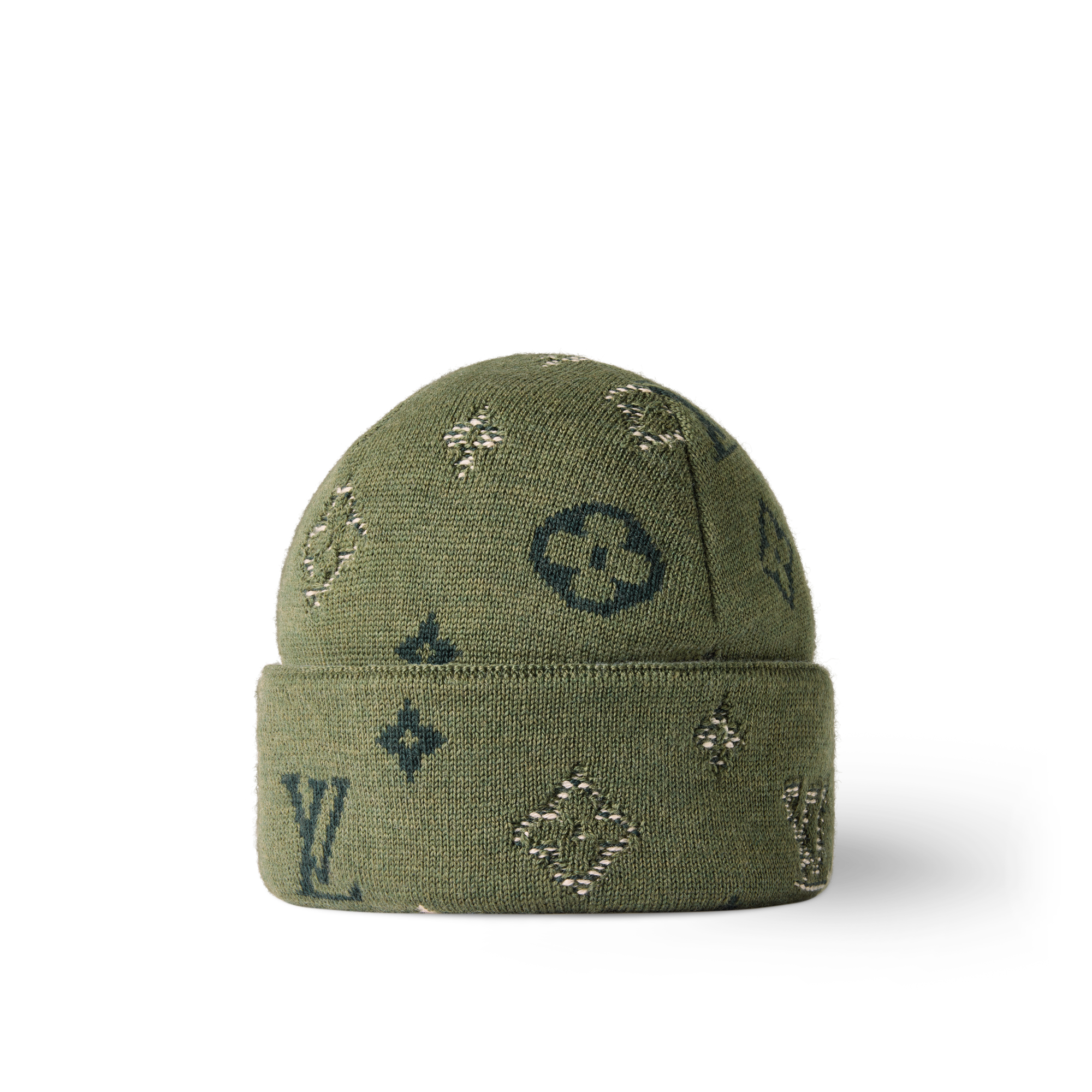 Gorro LV Crush Monogram Surplus S00 Hombre Accesorios Sombreros, Gorros y Guantes | LOUIS VUITTON (Zoom de producto)