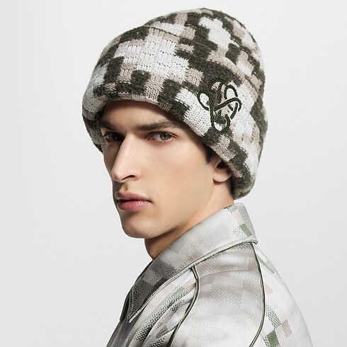 Gorro LV Crush Snakoflage S00 Hombre Accesorios Sombreros, Gorros y Guantes | LOUIS VUITTON (Zoom de producto)