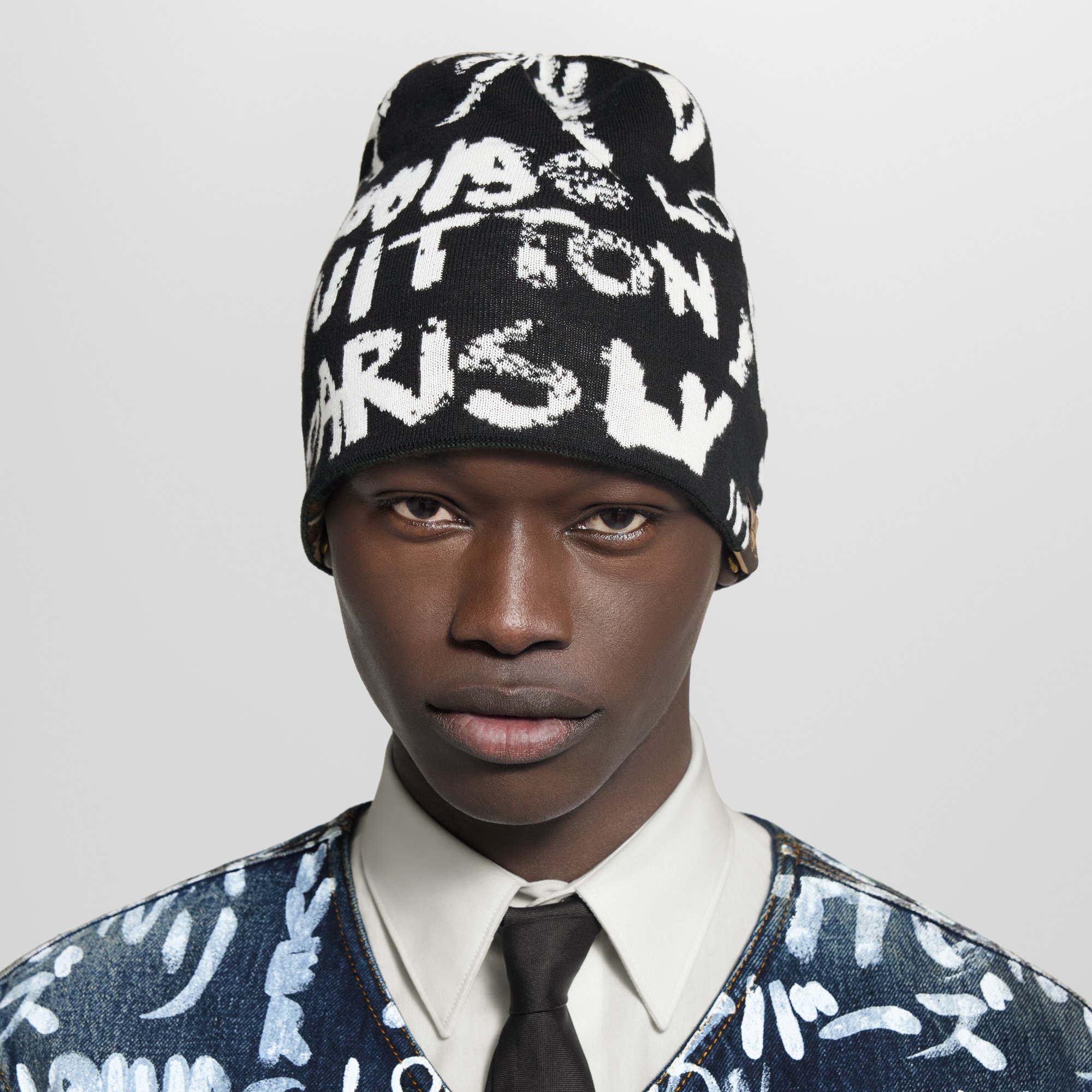 Gorro LV Fit Scribble S00 Hombre Accesorios Sombreros, Gorros y Guantes | LOUIS VUITTON (Zoom de producto)
