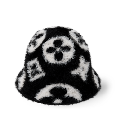 Gorro LV Fluffy Monogram S00 Mujer Accesorios Sombreros y Gorras | LOUIS VUITTON (Zoom de producto)