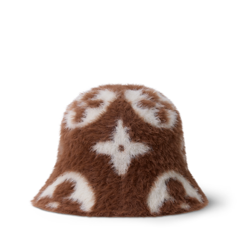 Gorro LV Fluffy Monogram S00 Mujer Accesorios Sombreros y Gorras | LOUIS VUITTON (Zoom de producto)