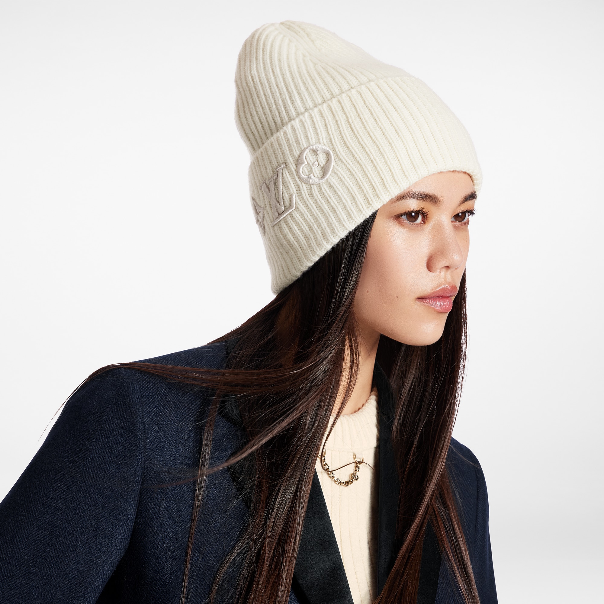 Gorro LV Headline S00 Mujer Accesorios Sombreros y Gorras | LOUIS VUITTON (Zoom de producto)