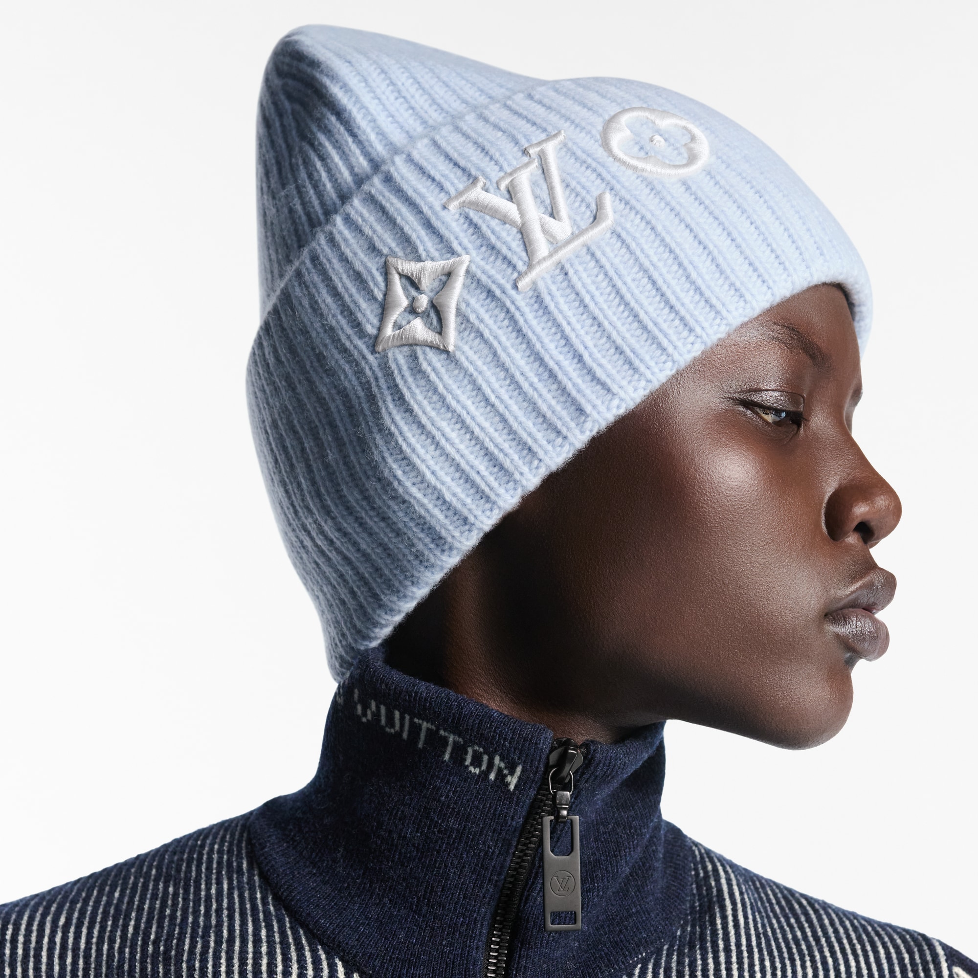 Gorro LV Headline S00 Mujer Accesorios Sombreros y Gorras | LOUIS VUITTON (Zoom de producto)