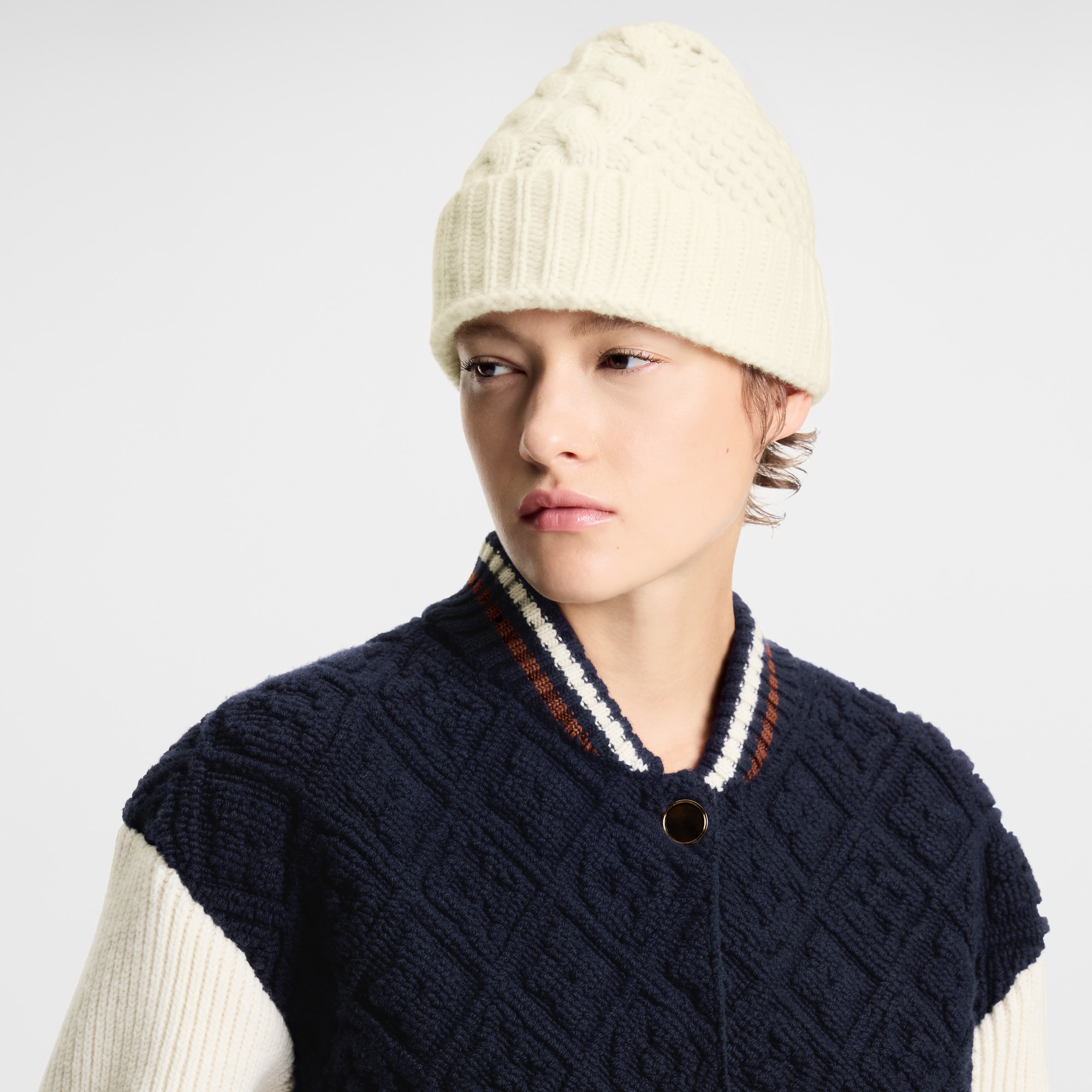 Gorro LV Holiday S00 Mujer Accesorios Sombreros y Gorras | LOUIS VUITTON (Zoom de producto)