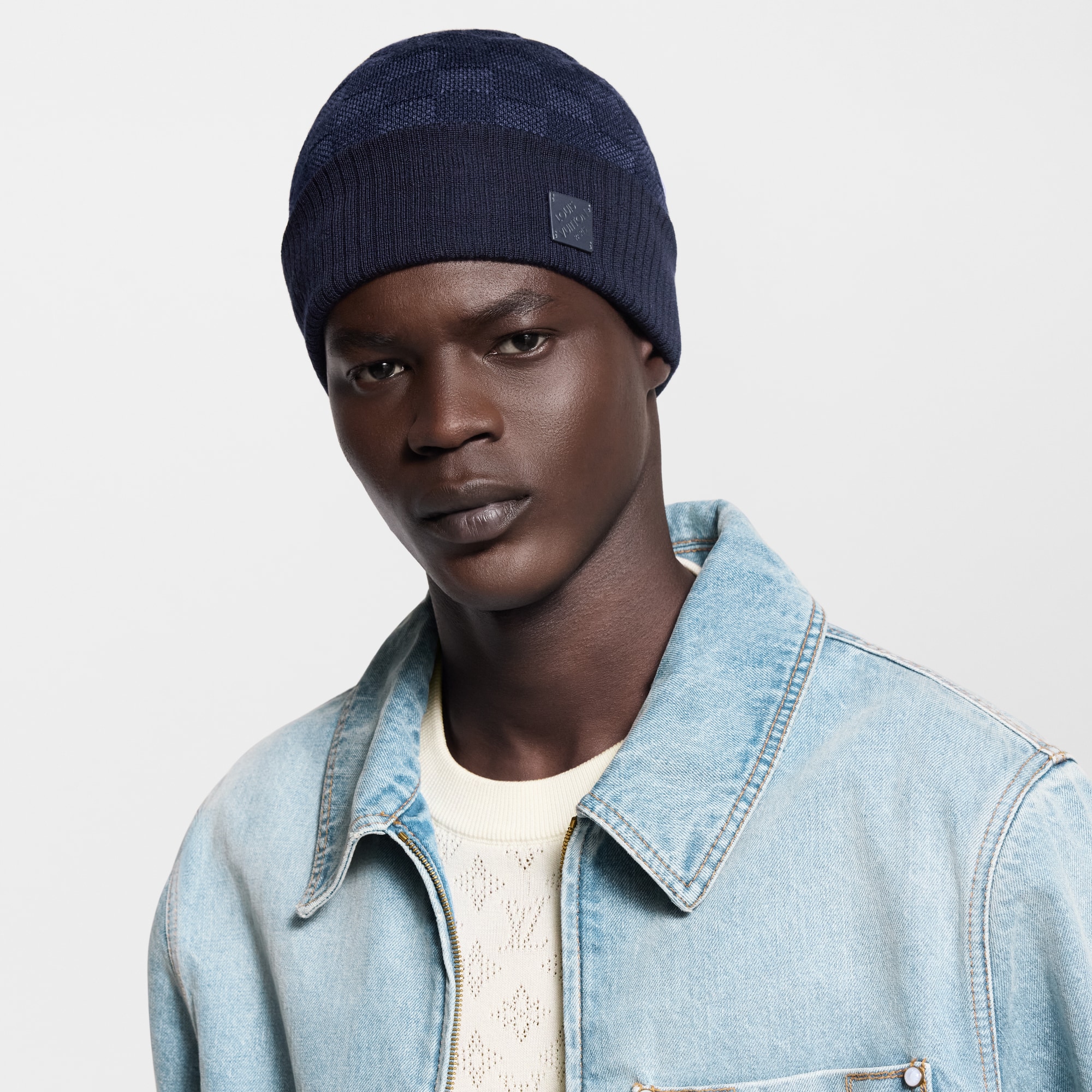 Gorro Néo Petit Damier S00 Hombre Accesorios Nuevo esta temporada | LOUIS VUITTON (Zoom de producto)