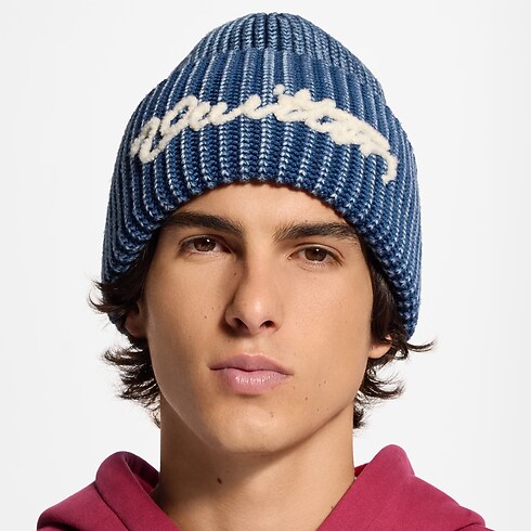 Gorro Washed Signature S00 Hombre Accesorios Sombreros, Gorros y Guantes | LOUIS VUITTON (Zoom de producto)