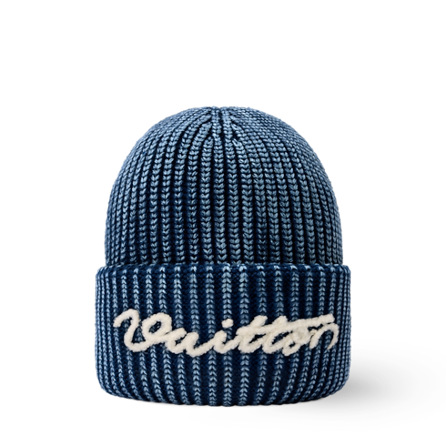 Gorro Washed Signature S00 Hombre Accesorios Sombreros, Gorros y Guantes | LOUIS VUITTON (Zoom de producto)