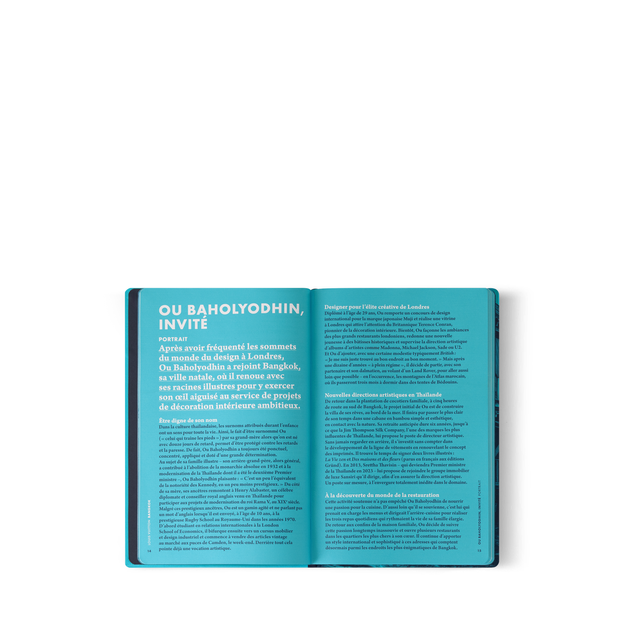 Guía de la ciudad de Bangkok  Baúles, Viaje y Hogar Libros Guía de ciudad | LOUIS VUITTON (Zoom de producto)
