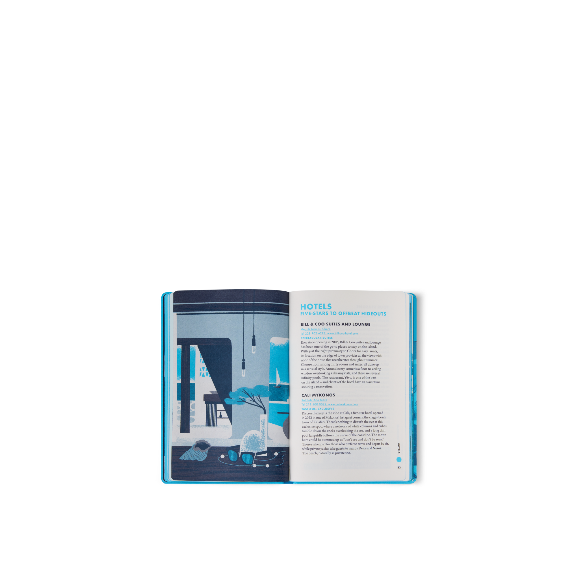 Guía de la ciudad de Miconos, Resort de verano  Baúles, Viaje y Hogar Libros Guía de ciudad | LOUIS VUITTON (Zoom de producto)