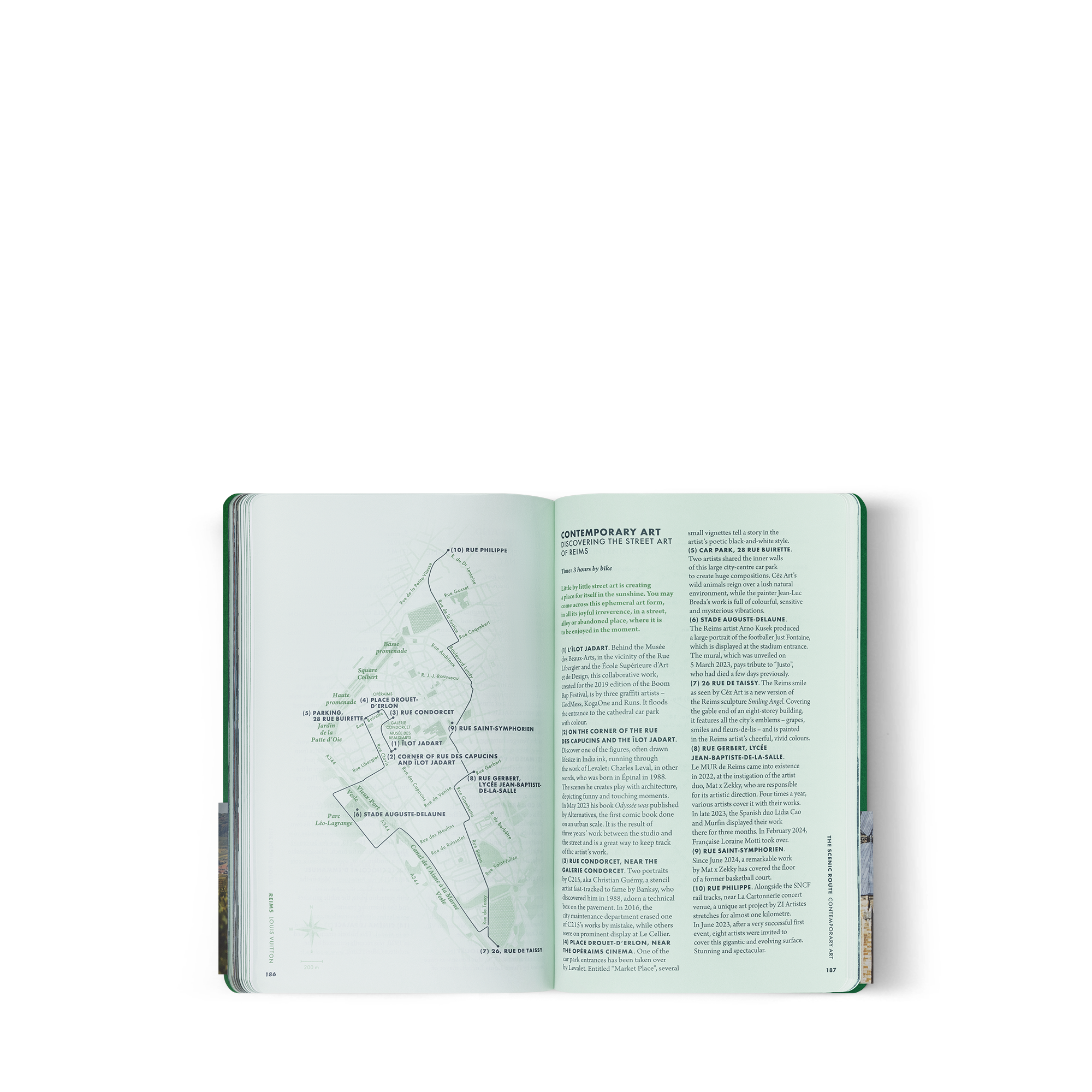 Guía de la ciudad de Reims, versión inglesa  Baúles, Viaje y Hogar Libros Guía de ciudad | LOUIS VUITTON (Zoom de producto)