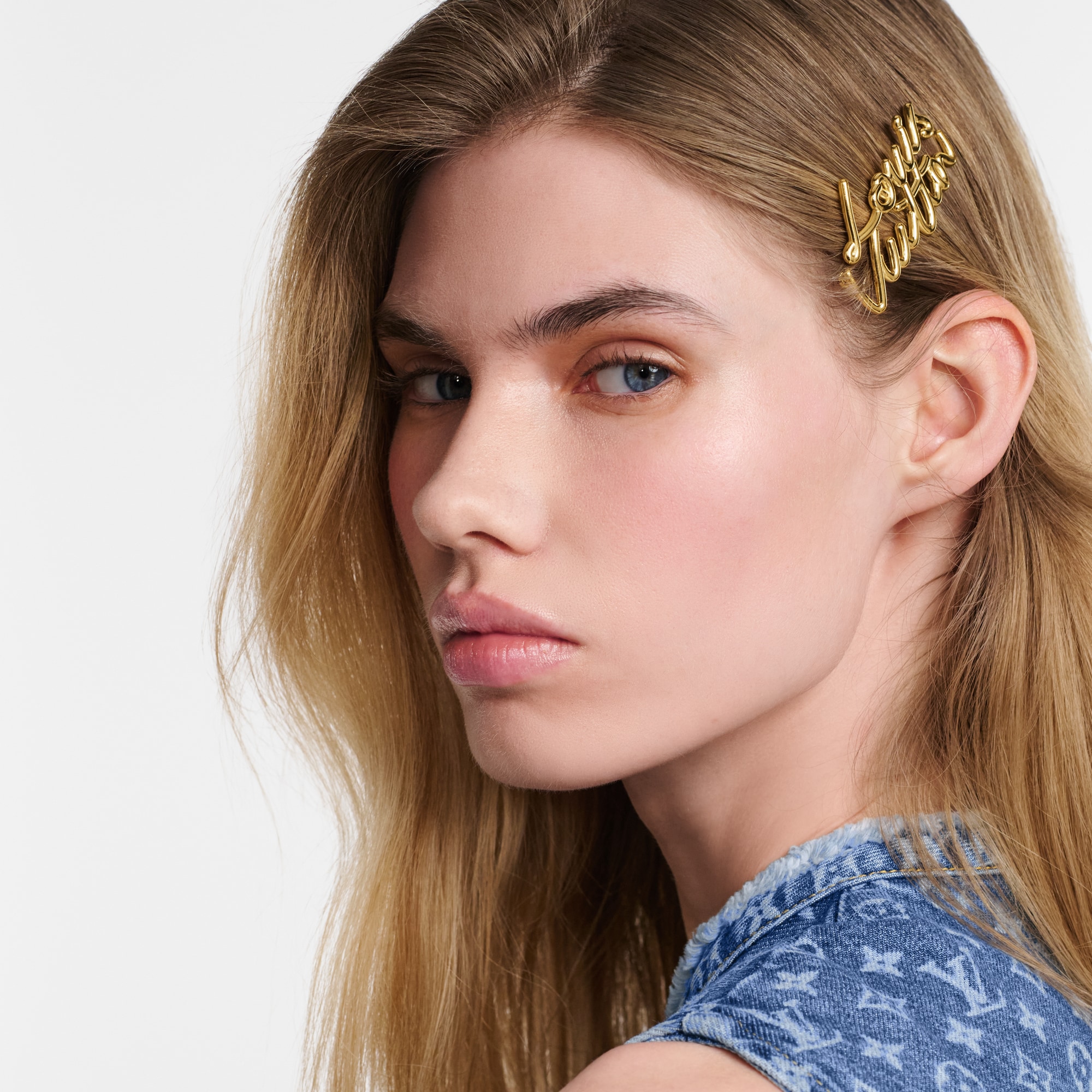 Horquilla LV Script S00 Mujer Accesorios Accesorios para el pelo | LOUIS VUITTON (Zoom de producto)