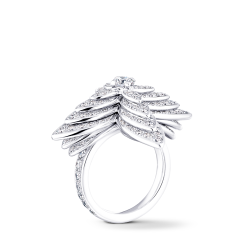 Idylle Blossom Ring, White Gold and Diamonds Les Extraordinaires Joyería Anillos | LOUIS VUITTON (Zoom de producto)
