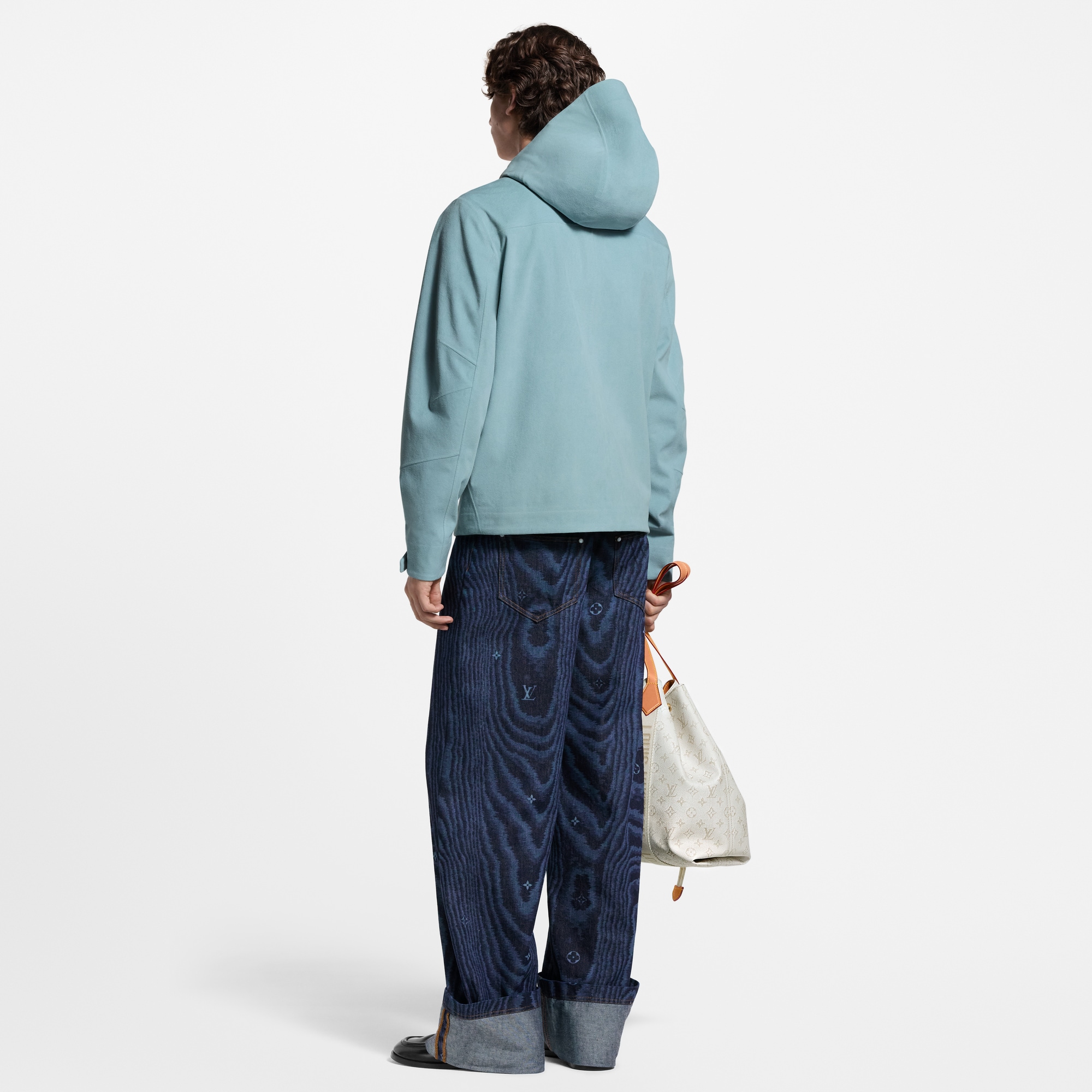 Impermeable de terciopelo técnico  Hombre Prêt-à-Porter Cazadoras y abrigos | LOUIS VUITTON (Zoom de producto)