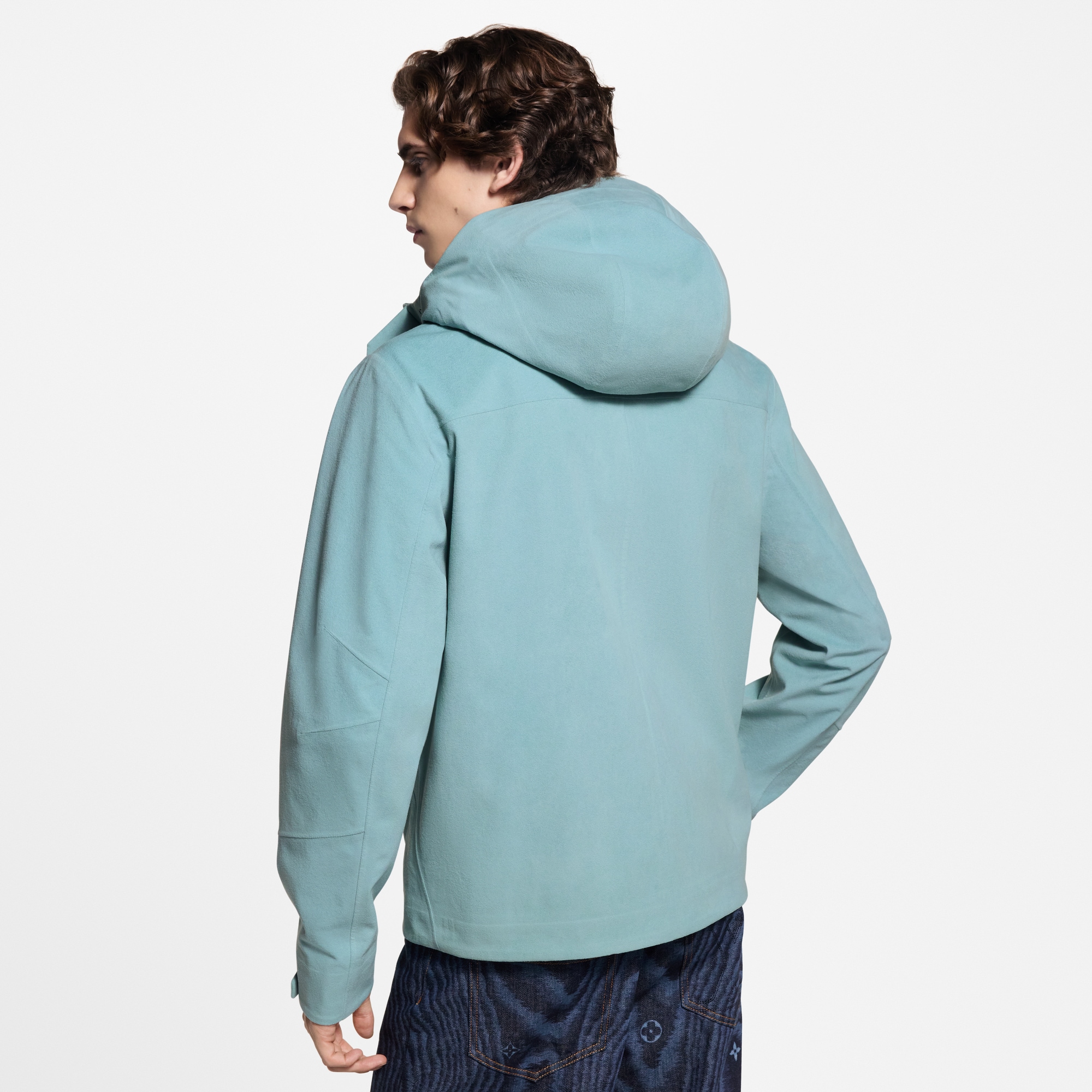 Impermeable de terciopelo técnico  Hombre Prêt-à-Porter Cazadoras y abrigos | LOUIS VUITTON (Zoom de producto)
