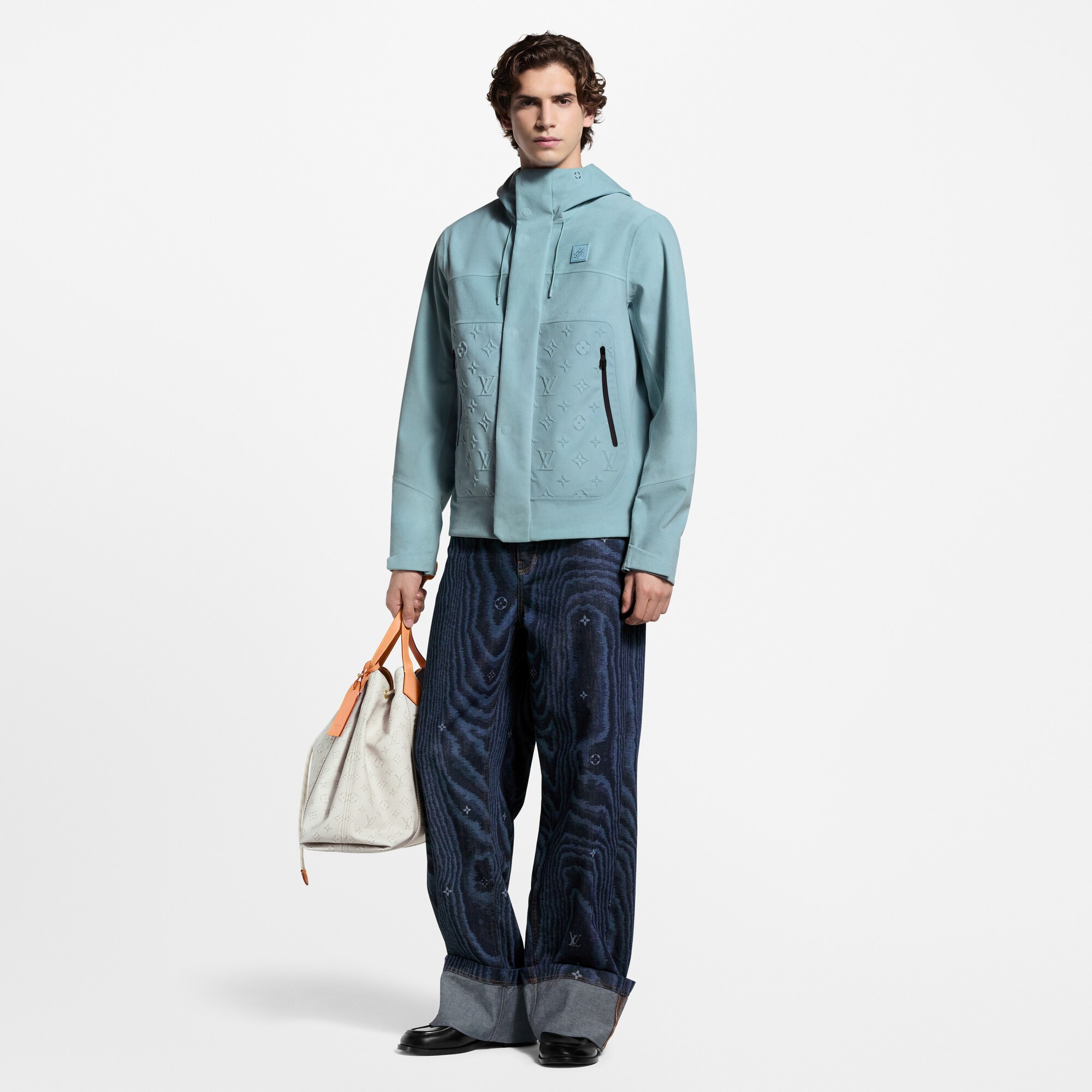 Impermeable de terciopelo técnico  Hombre Prêt-à-Porter Cazadoras y abrigos | LOUIS VUITTON (Zoom de producto)