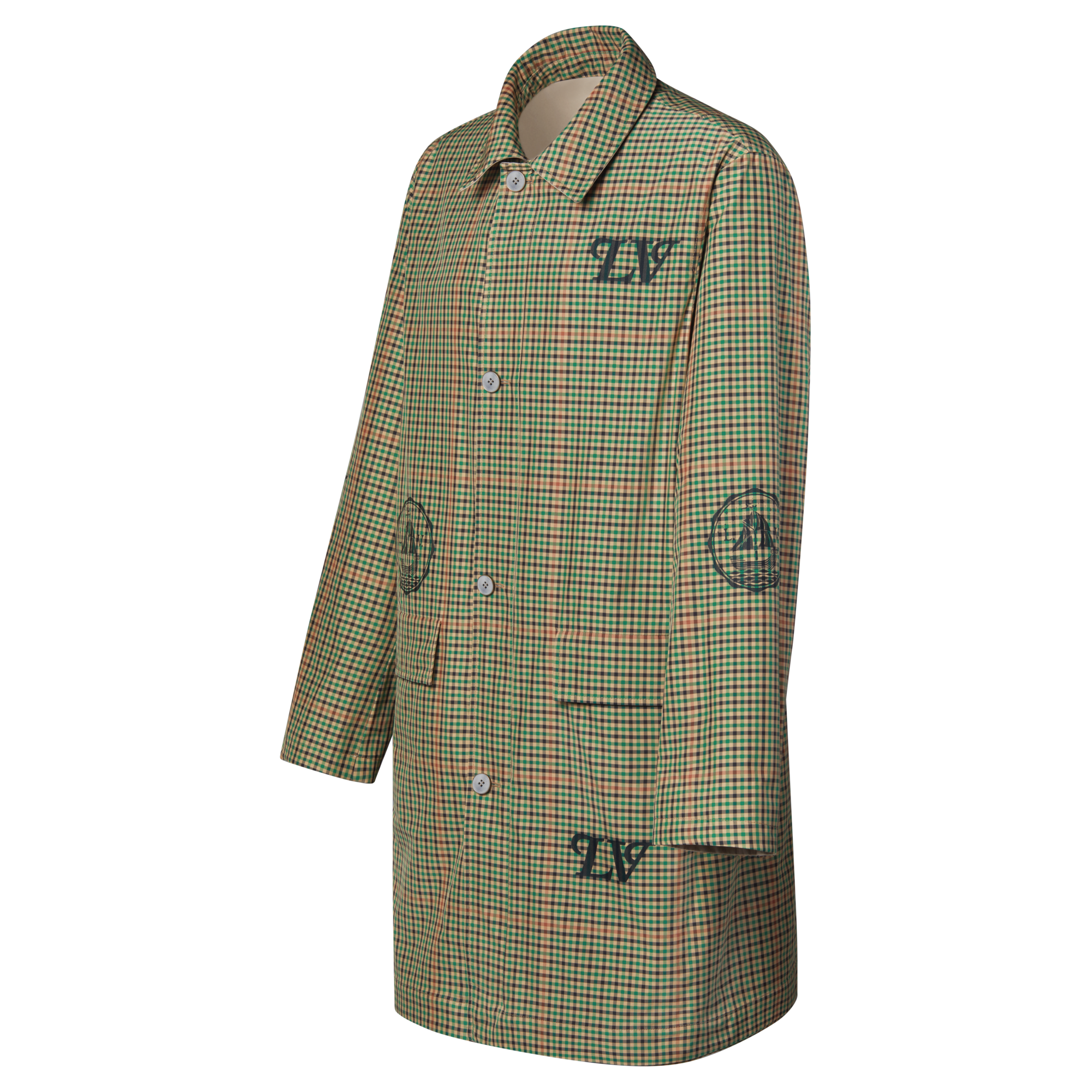 Impermeable reversible gráfico  Hombre Prêt-à-Porter Cazadoras y abrigos | LOUIS VUITTON (Zoom de producto)