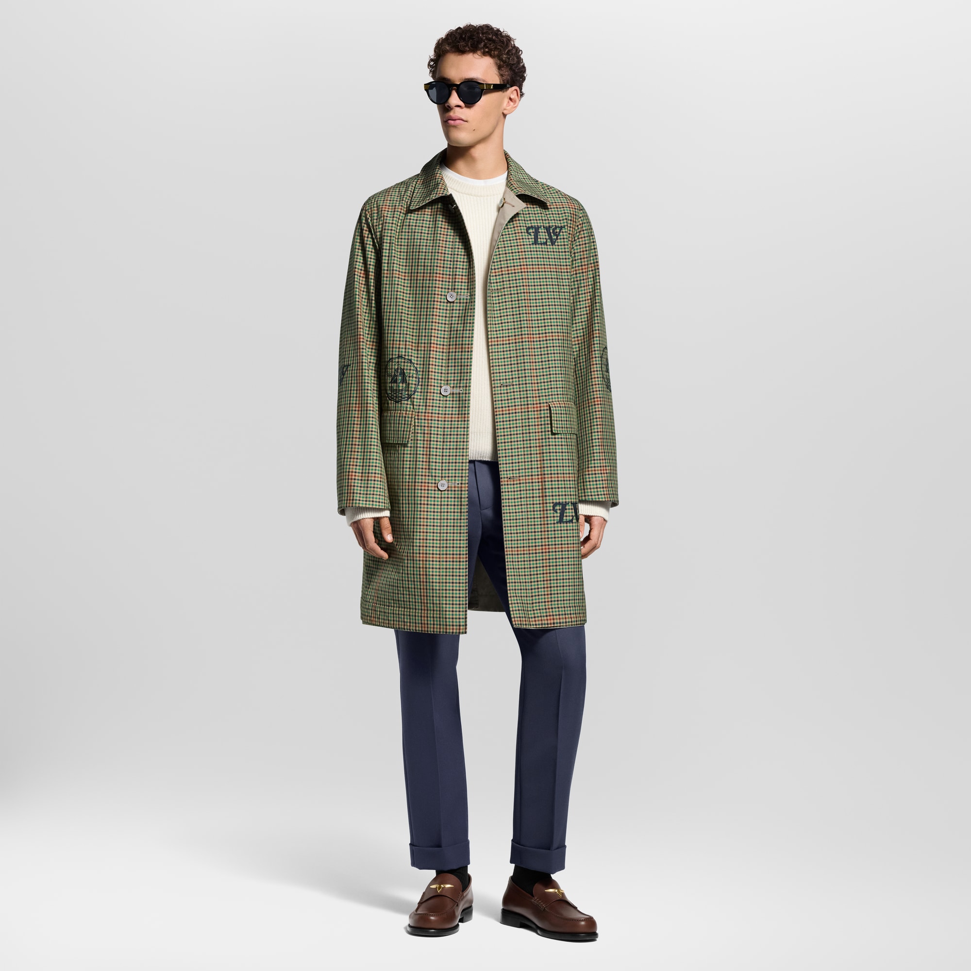 Impermeable reversible gráfico  Hombre Prêt-à-Porter Cazadoras y abrigos | LOUIS VUITTON (Zoom de producto)