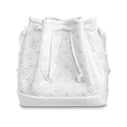 Jarrón de porcelana Noé BB Lona Monogram Baúles, Viaje y Hogar Lo más destacado Campaña Art of Living | LOUIS VUITTON (Zoom de producto)