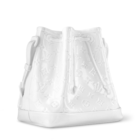 Jarrón de porcelana Noé BB Lona Monogram Baúles, Viaje y Hogar Lo más destacado Campaña Art of Living | LOUIS VUITTON (Zoom de producto)