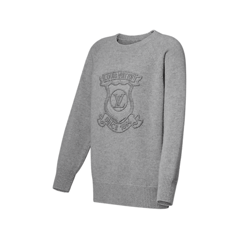 Jersey con escudo distintivo Mujer Prêt-à-Porter Artículos de punto | LOUIS VUITTON (Zoom de producto)