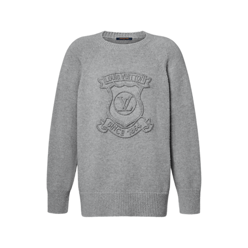 Jersey con escudo distintivo Mujer Prêt-à-Porter Artículos de punto | LOUIS VUITTON (Zoom de producto)