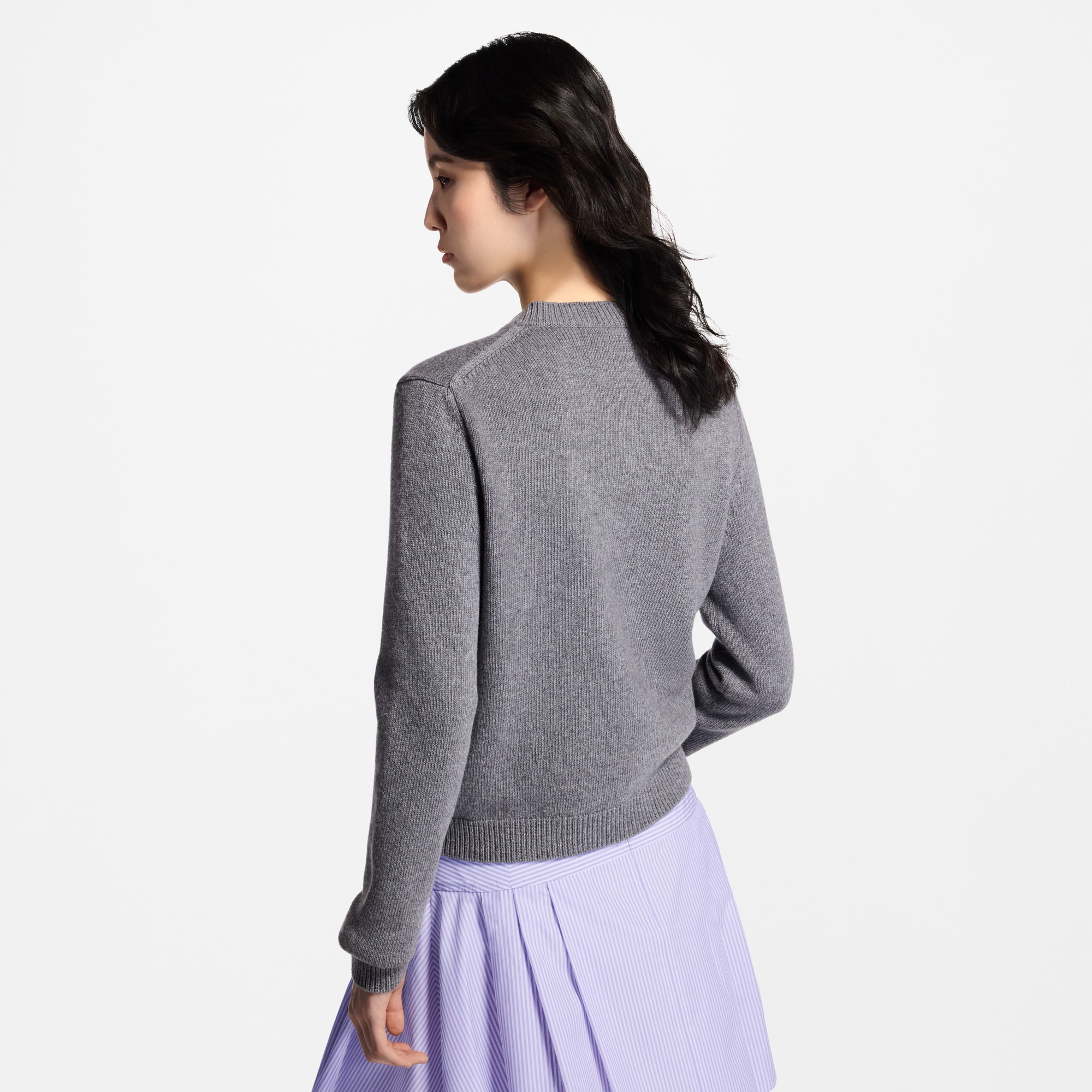Jersey con logotipo bordado  Mujer Prêt-à-Porter Artículos de punto | LOUIS VUITTON (Zoom de producto)