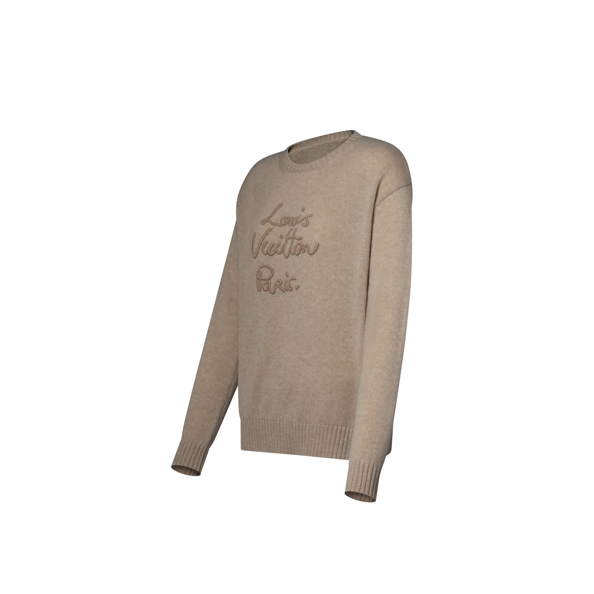 Jersey con logotipo en cursiva  Mujer Prêt-à-Porter Artículos de punto | LOUIS VUITTON (Zoom de producto)