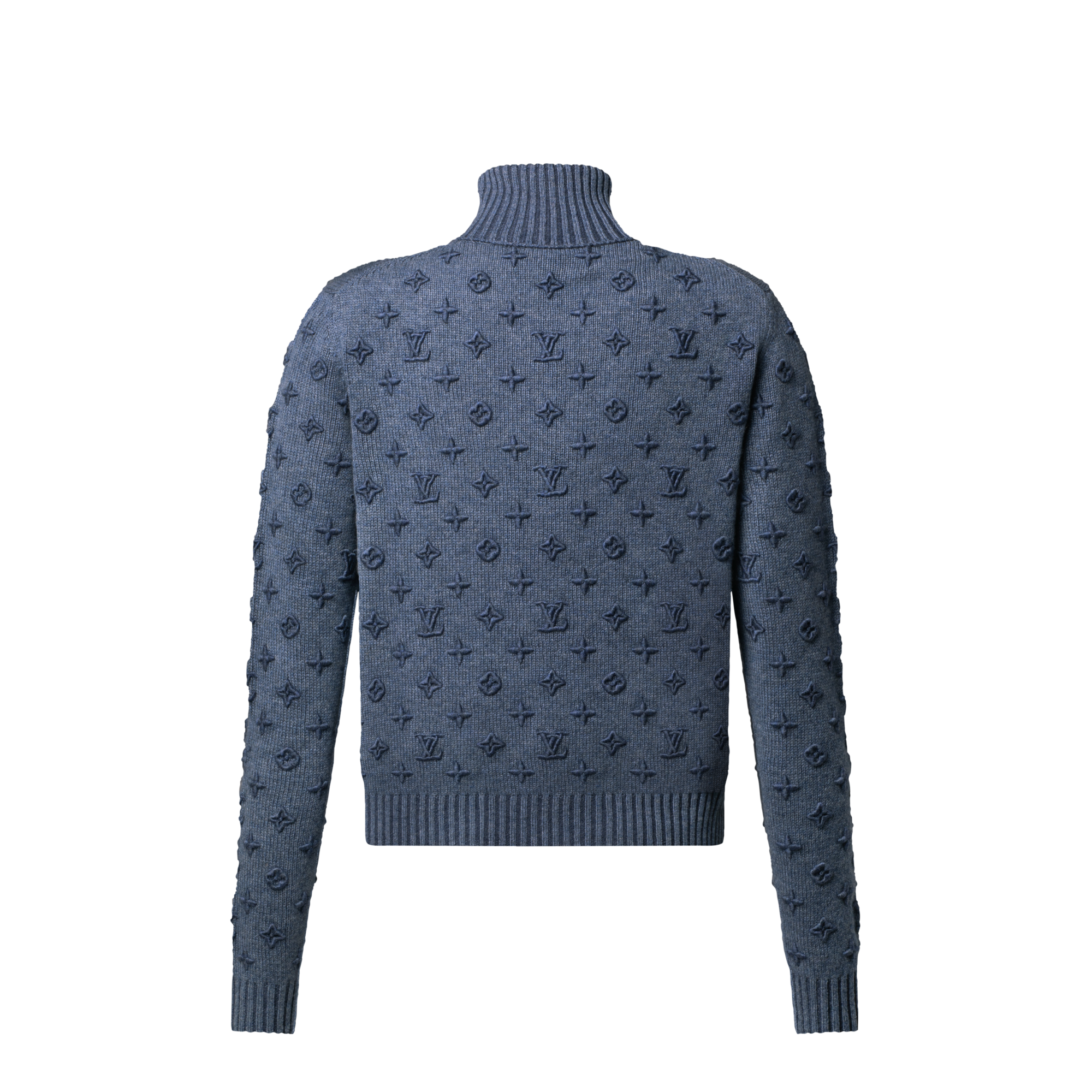 Jersey con motivo 3D y cuello cisne  Mujer Prêt-à-Porter Artículos de punto | LOUIS VUITTON (Zoom de producto)
