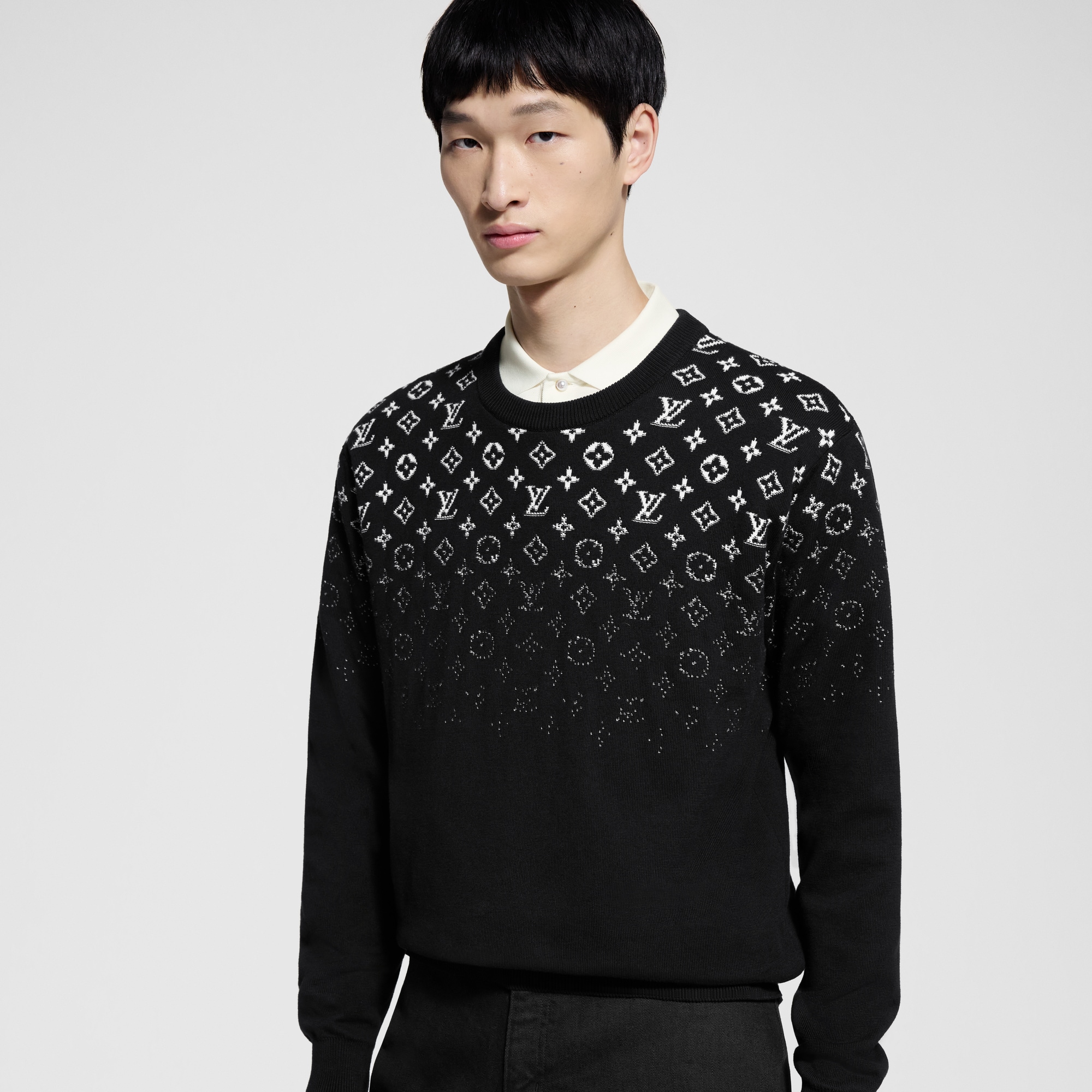 Jersey de algodón con efecto degradado  Hombre Prêt-à-Porter Todo Prêt-à-Porter | LOUIS VUITTON (Zoom de producto)