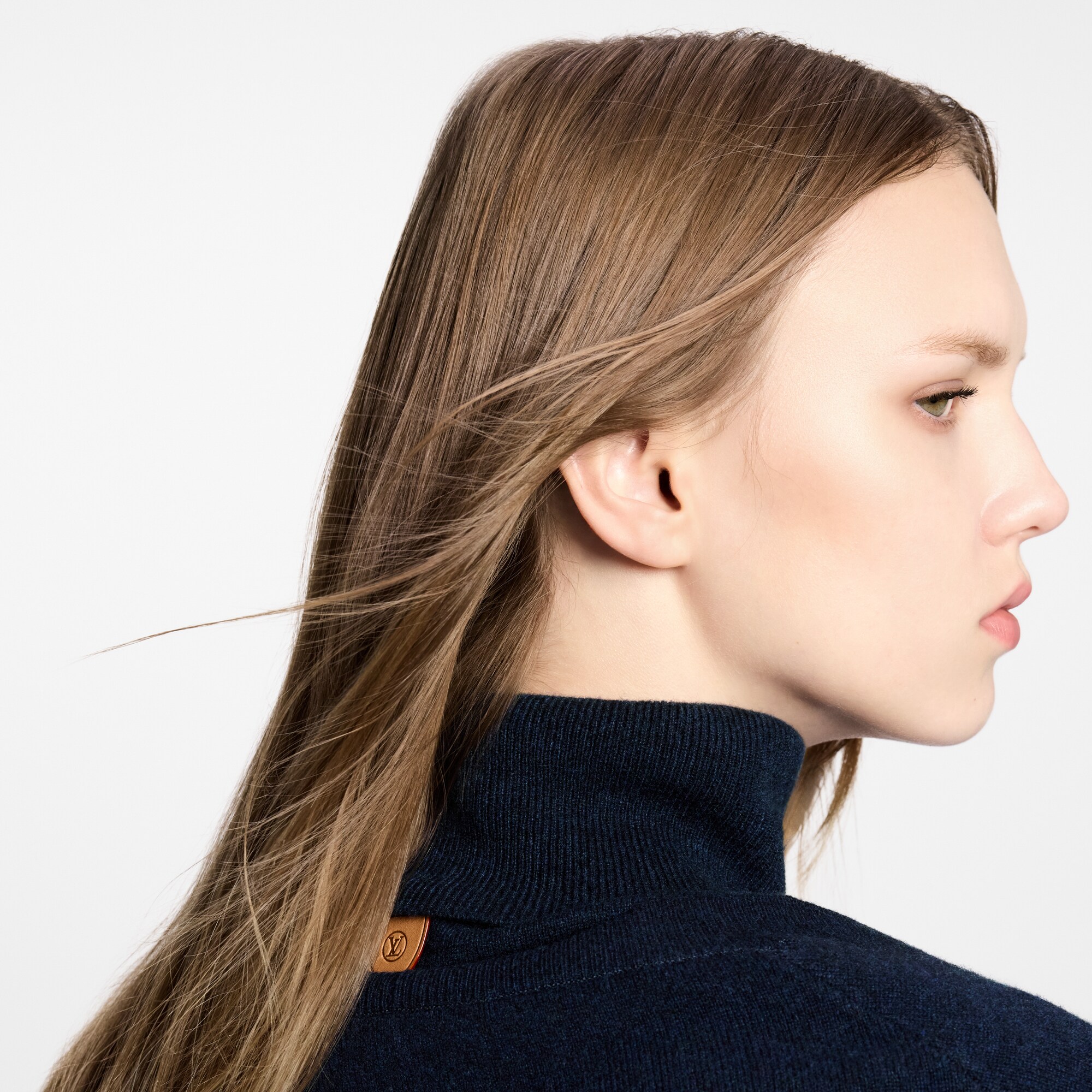 Jersey de cachemir con cuello doble  Mujer Prêt-à-Porter Artículos de punto | LOUIS VUITTON (Zoom de producto)