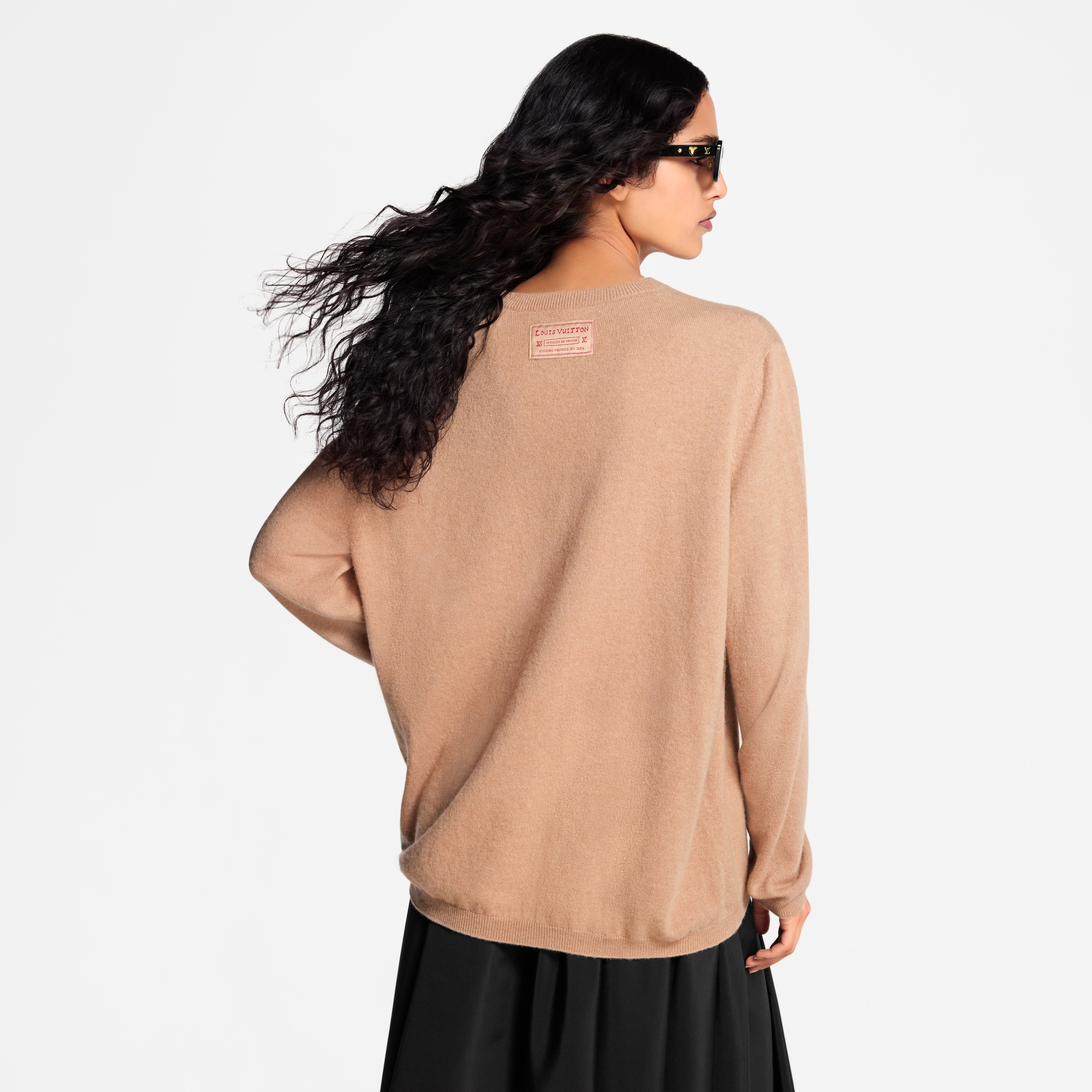 Jersey de cachemir sin costuras  Mujer Prêt-à-Porter Artículos de punto | LOUIS VUITTON (Zoom de producto)