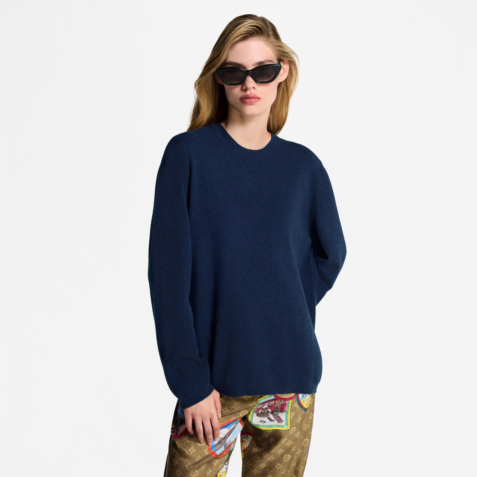 Jersey de cachemir sin costuras  Mujer Prêt-à-Porter Artículos de punto | LOUIS VUITTON (Zoom de producto)