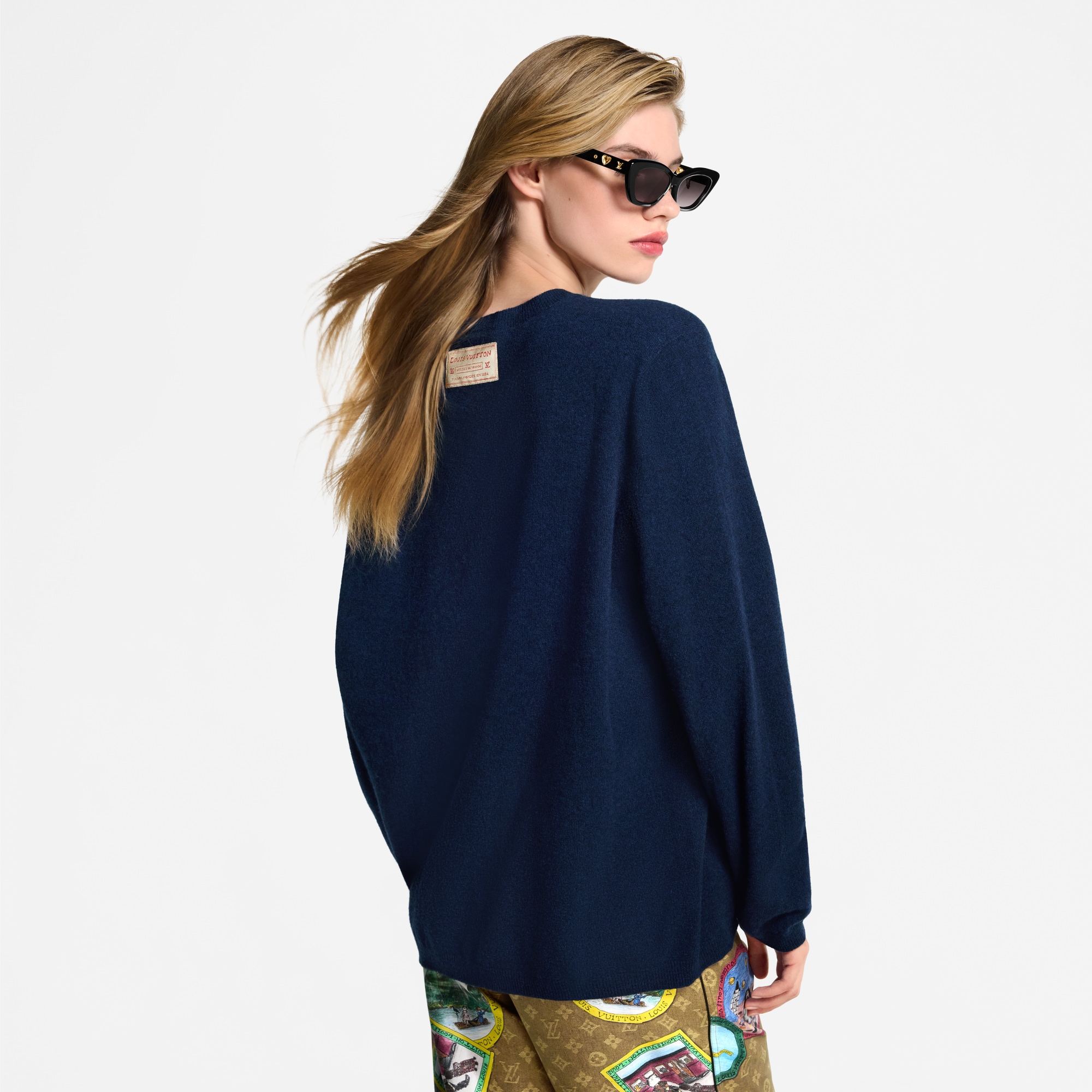 Jersey de cachemir sin costuras  Mujer Prêt-à-Porter Artículos de punto | LOUIS VUITTON (Zoom de producto)
