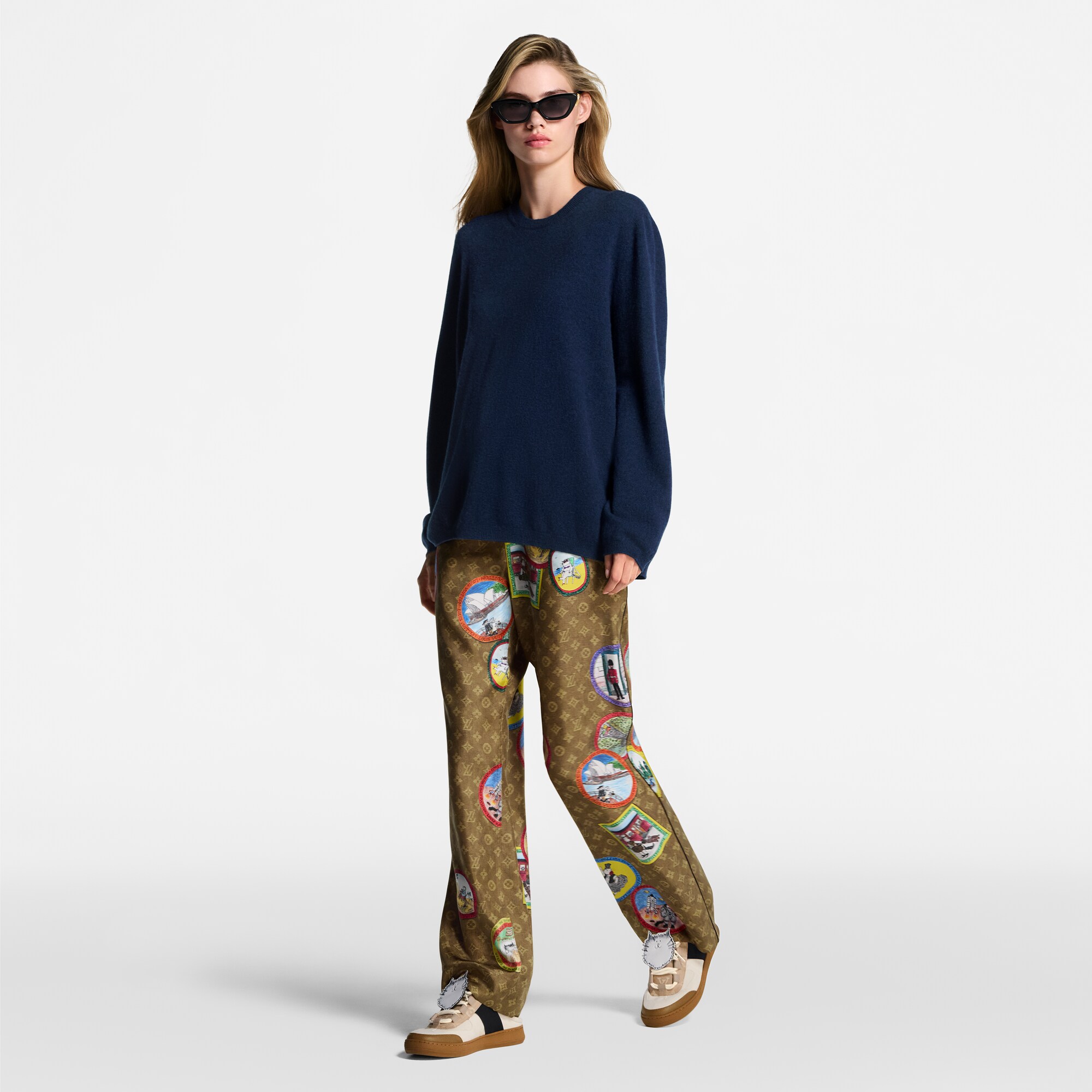 Jersey de cachemir sin costuras  Mujer Prêt-à-Porter Artículos de punto | LOUIS VUITTON (Zoom de producto)