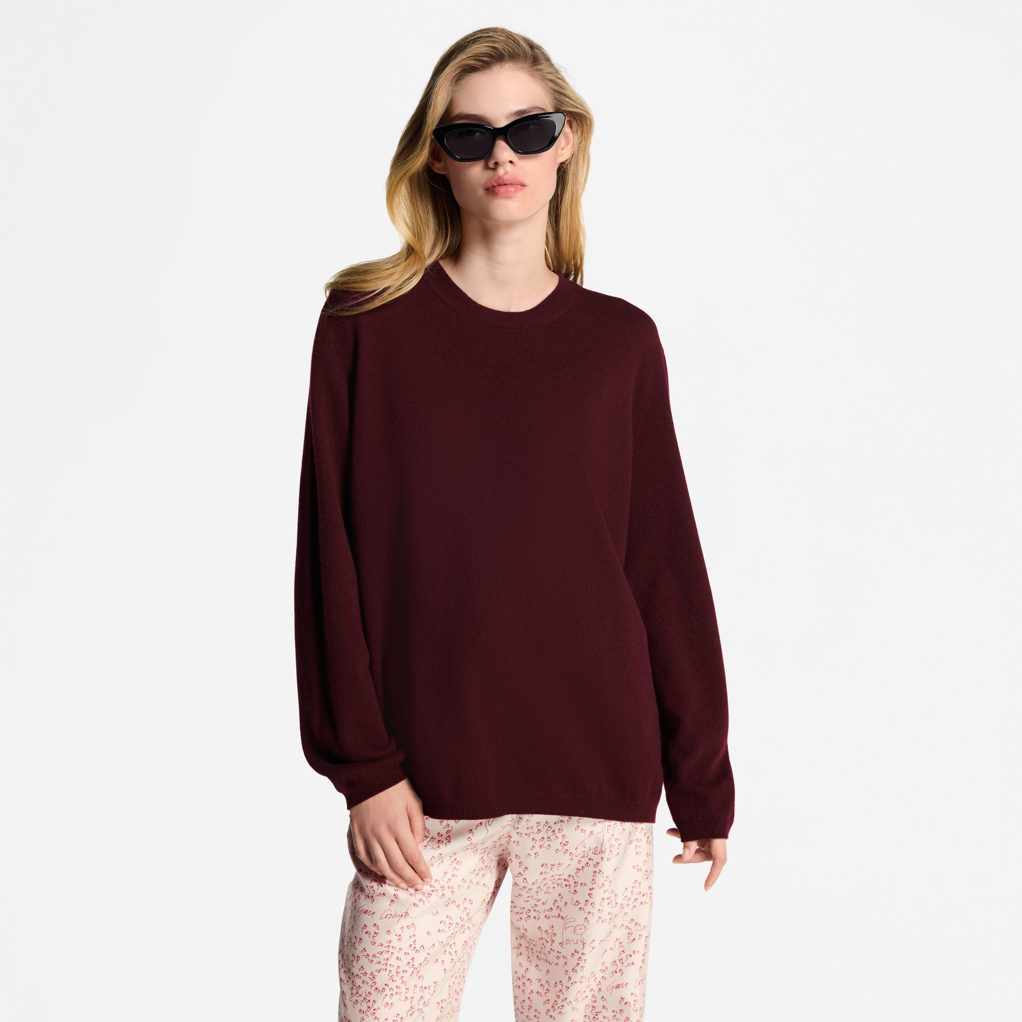 Jersey de cachemir sin costuras  Mujer Prêt-à-Porter Artículos de punto | LOUIS VUITTON (Zoom de producto)