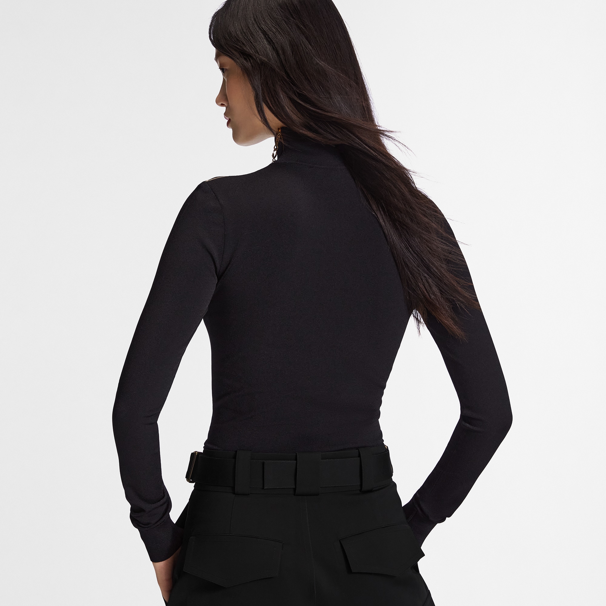 Jersey de cuello cisne  Mujer Prêt-à-Porter Artículos de punto | LOUIS VUITTON (Zoom de producto)