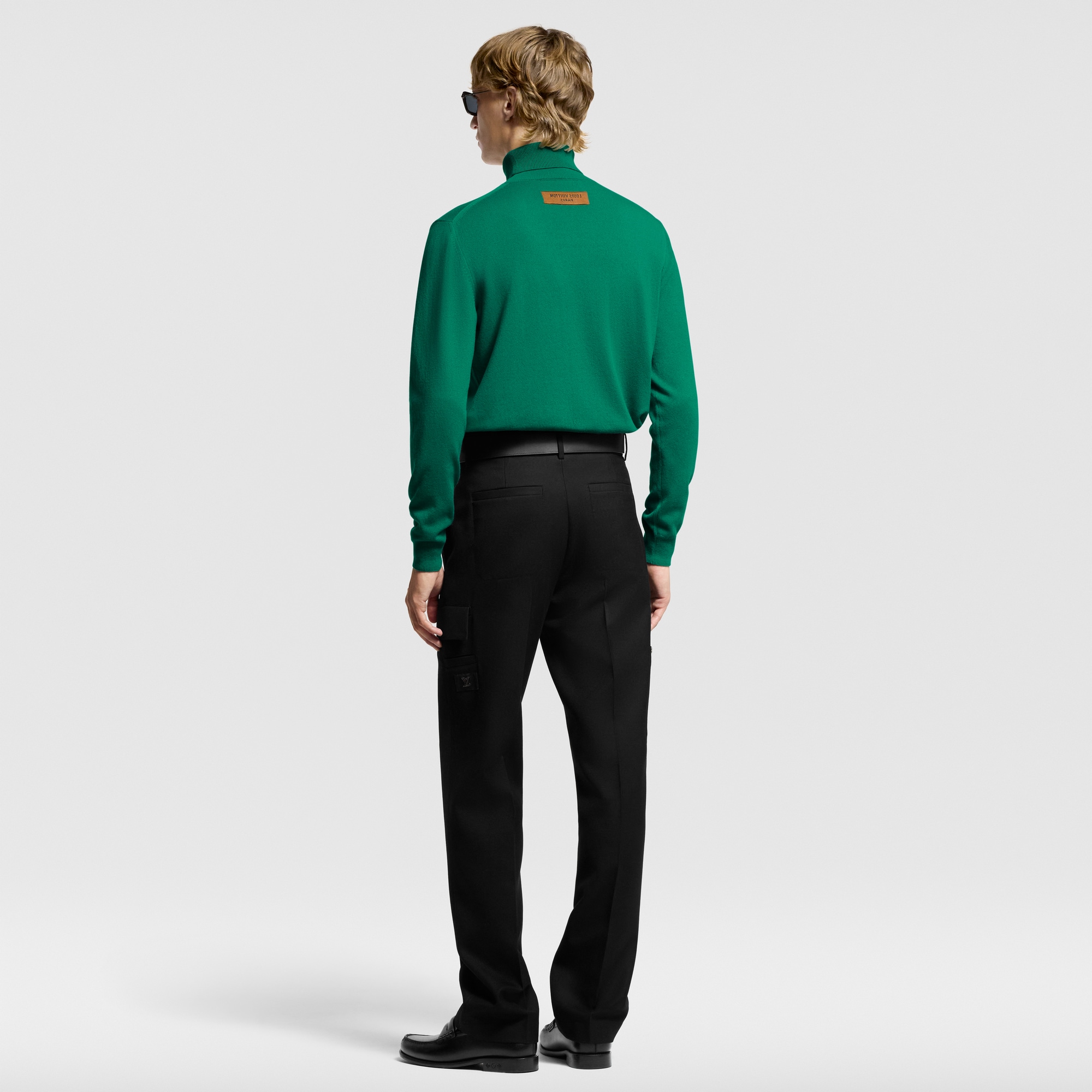 Jersey de cuello cisne en cachemir  Novedades Holiday Selección para él | LOUIS VUITTON (Zoom de producto)