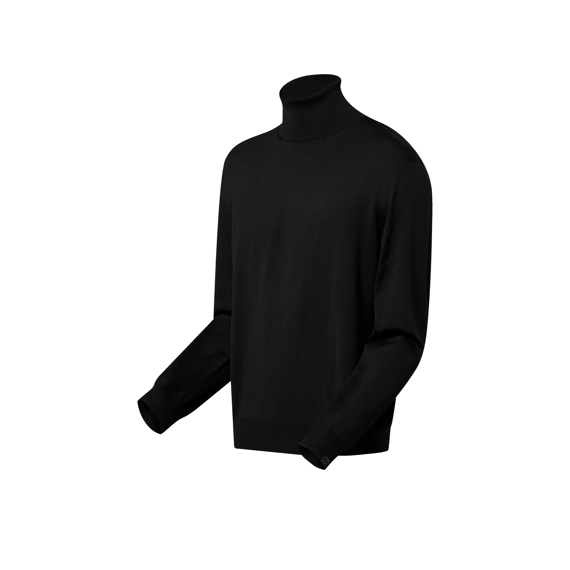 Jersey de cuello cisne en seda y cachemir  Hombre Prêt-à-Porter Punto y sudaderas | LOUIS VUITTON (Zoom de producto)