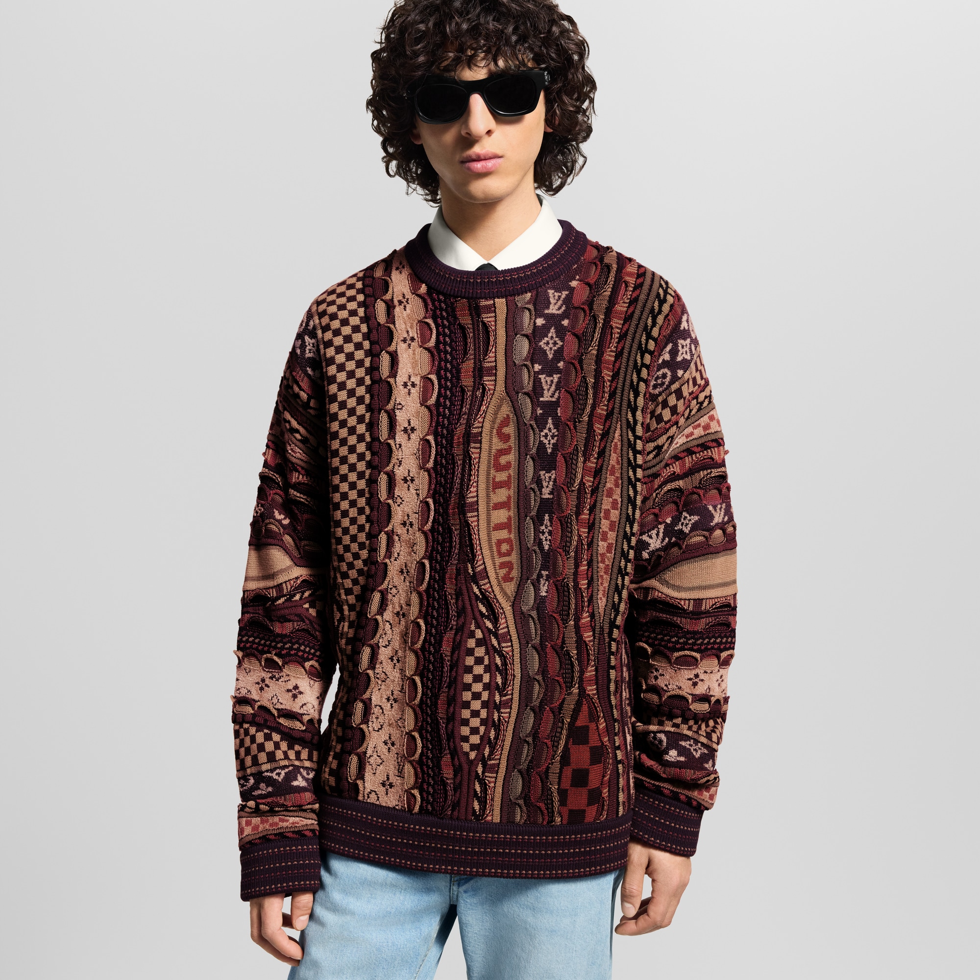 Jersey de cuello redondo  Hombre Prêt-à-Porter Todo Prêt-à-Porter | LOUIS VUITTON (Zoom de producto)