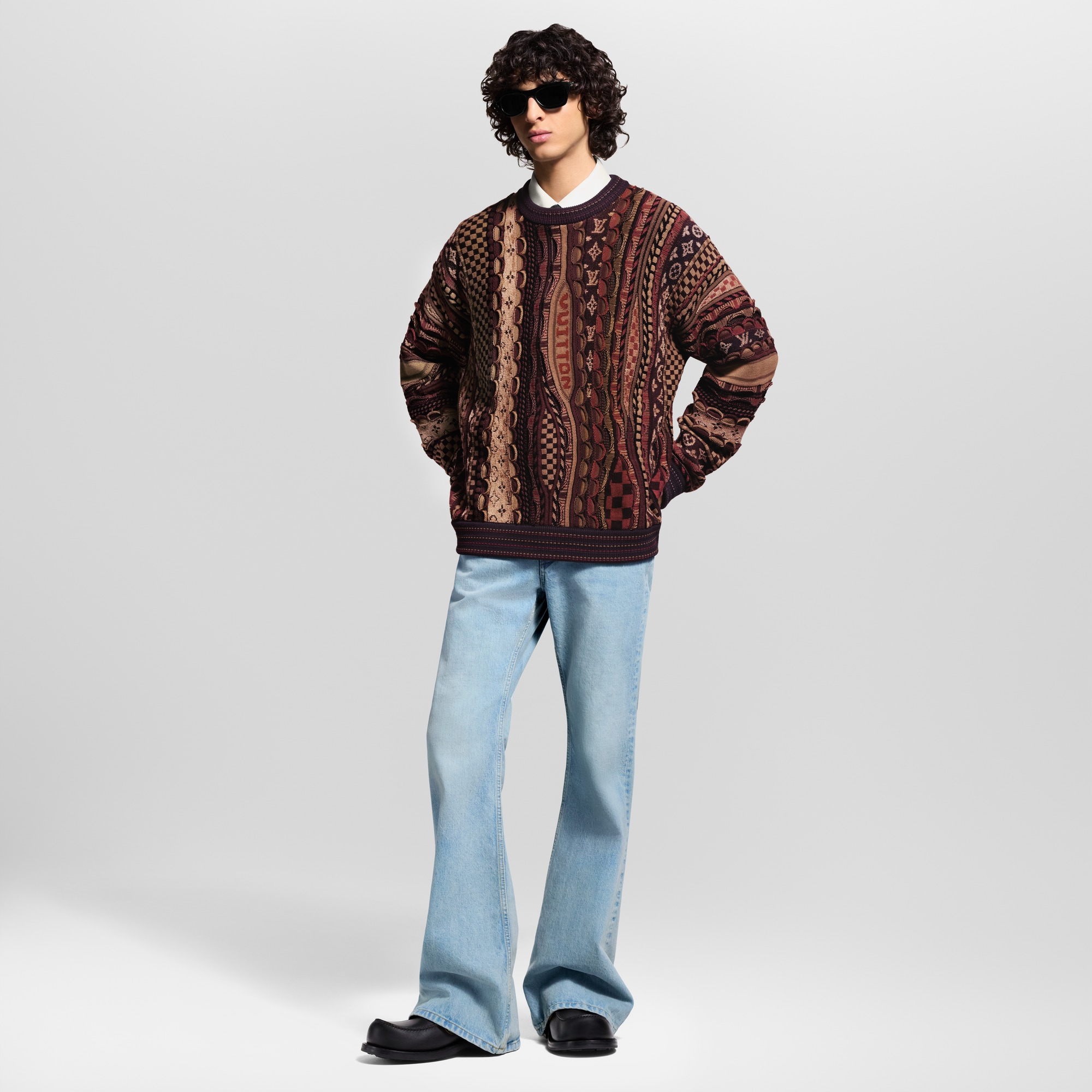Jersey de cuello redondo  Hombre Prêt-à-Porter Todo Prêt-à-Porter | LOUIS VUITTON (Zoom de producto)