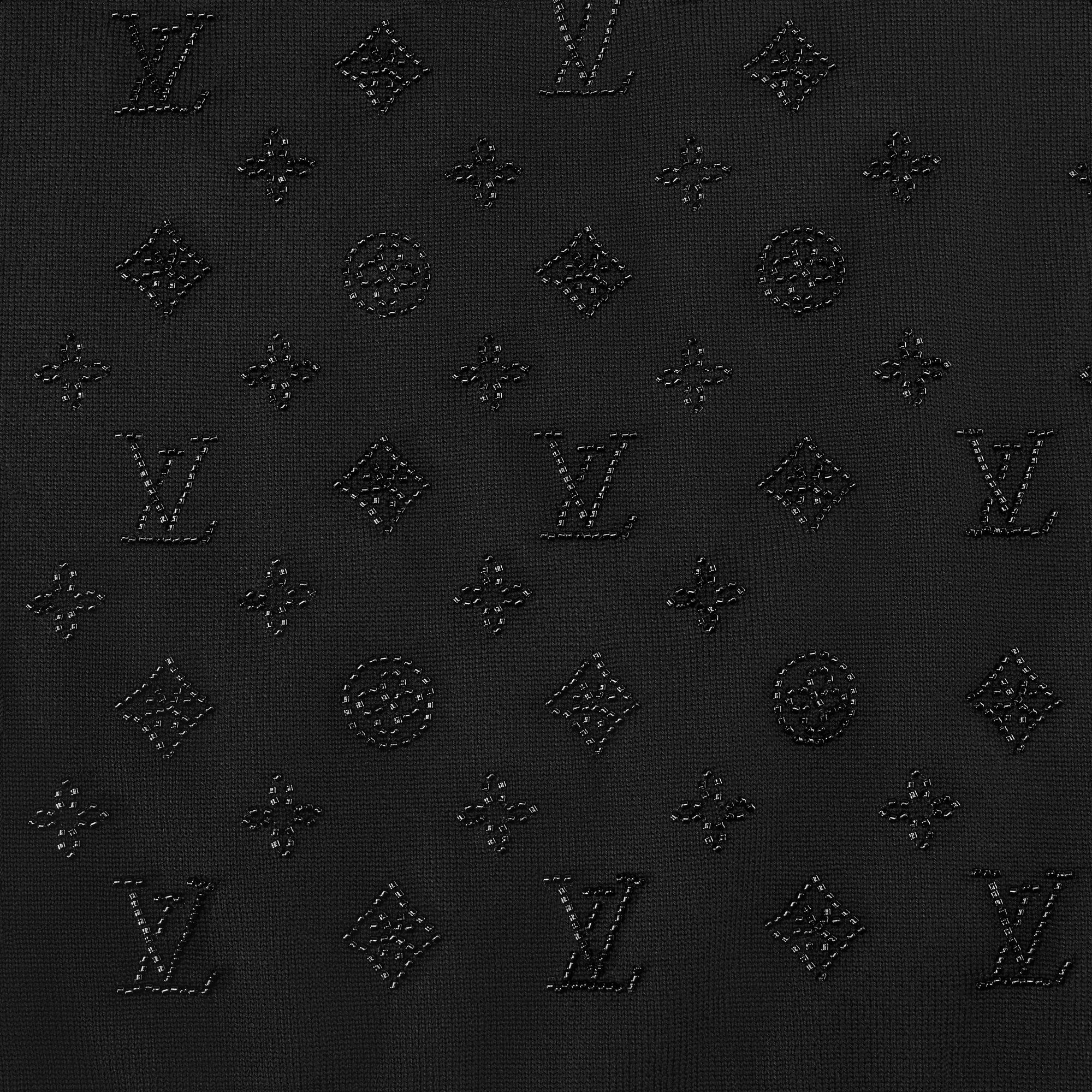 Jersey de cuello redondo con adorno  Hombre Prêt-à-Porter Todo Prêt-à-Porter | LOUIS VUITTON (Zoom de producto)