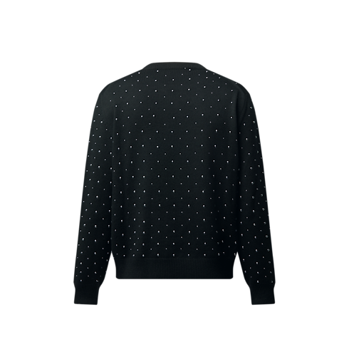 Jersey de cuello redondo con adornos Hombre Prêt-à-Porter Todo Prêt-à-Porter | LOUIS VUITTON (Zoom de producto)
