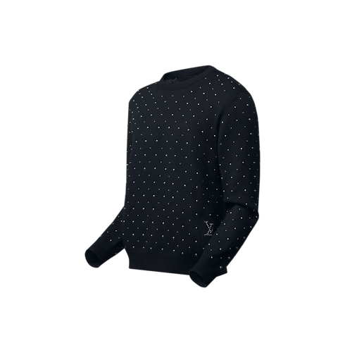 Jersey de cuello redondo con adornos Hombre Prêt-à-Porter Todo Prêt-à-Porter | LOUIS VUITTON (Zoom de producto)